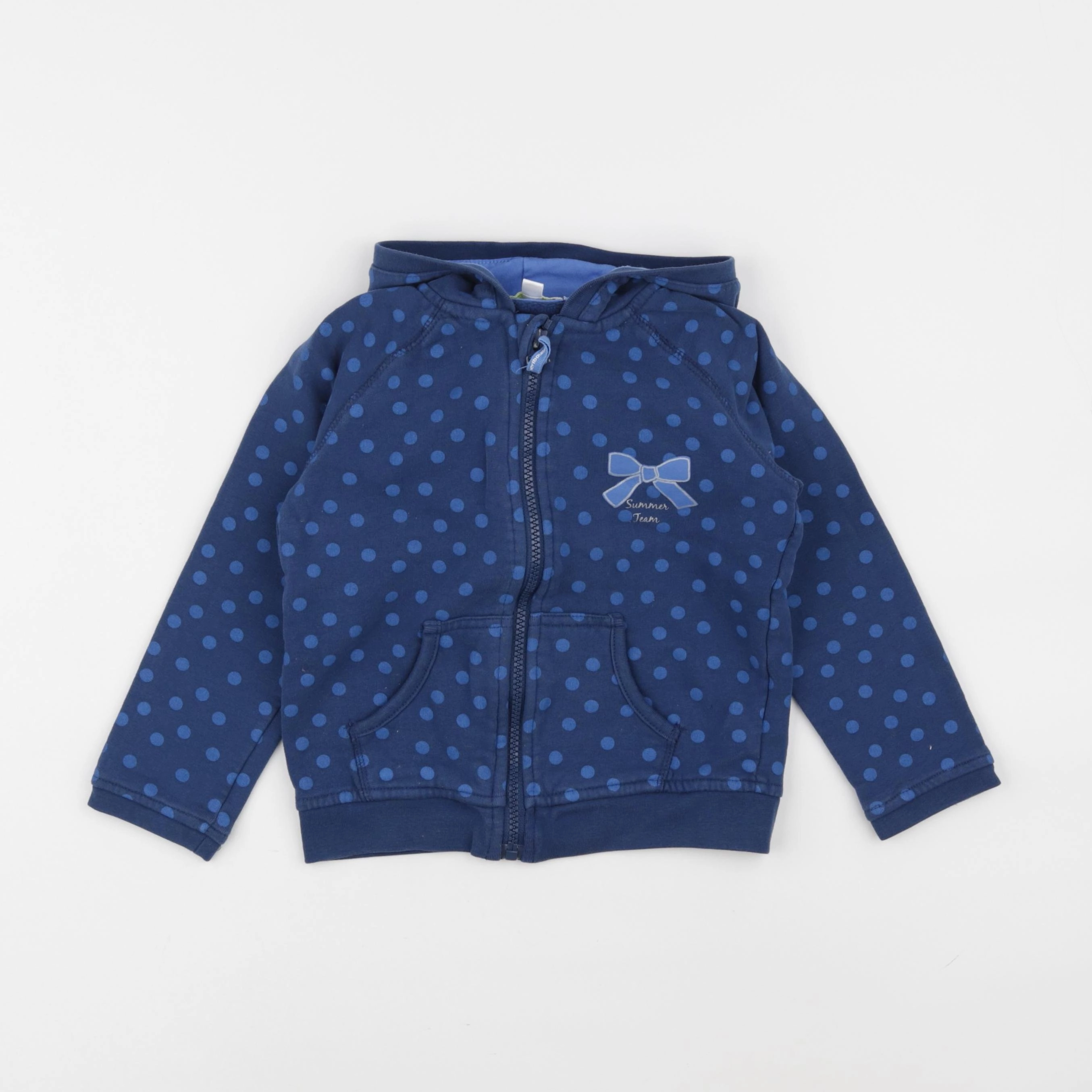 Vertbaudet - sweat bleu - 5 ans