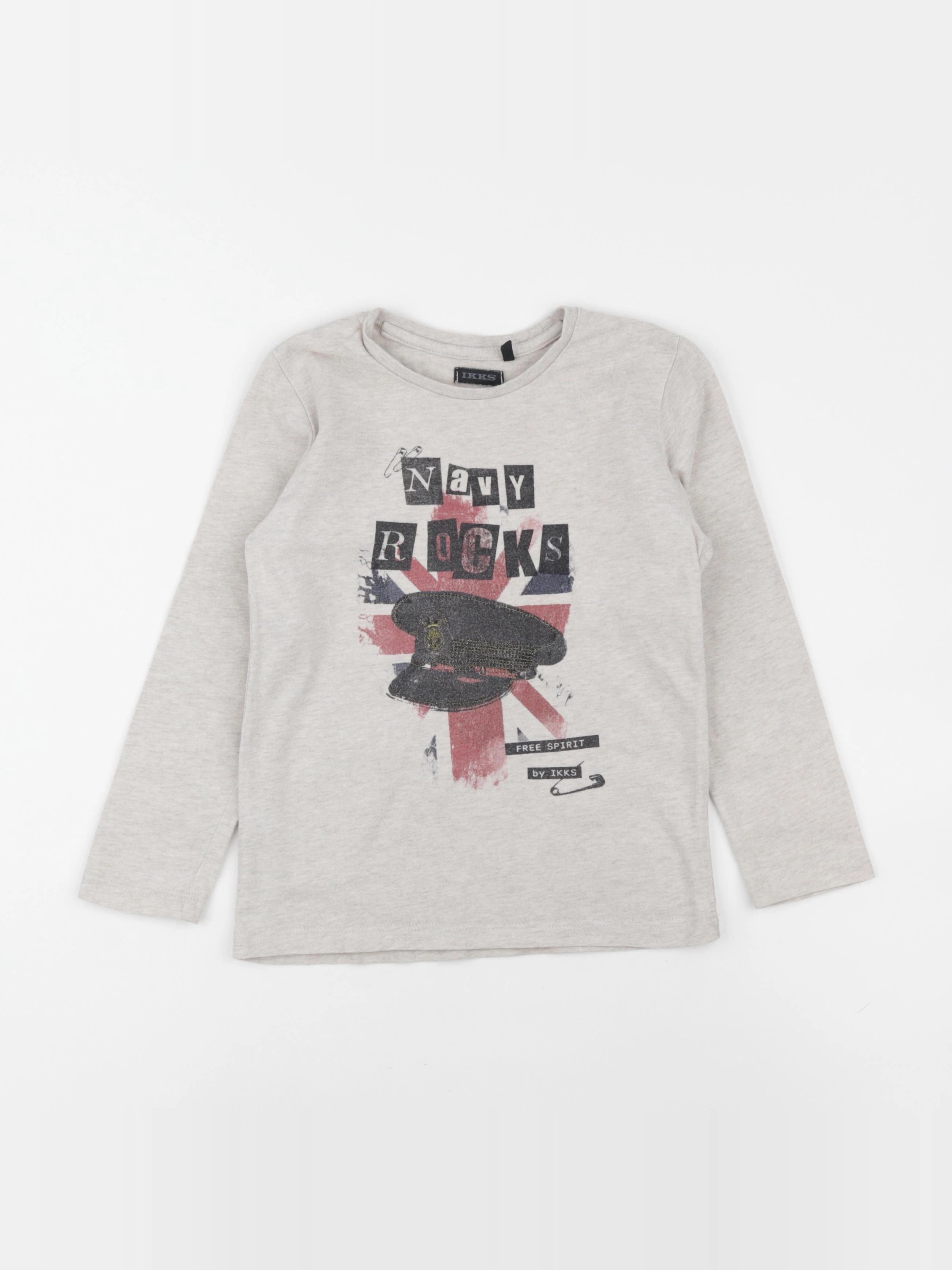 IKKS - tee-shirt beige - 5 ans
