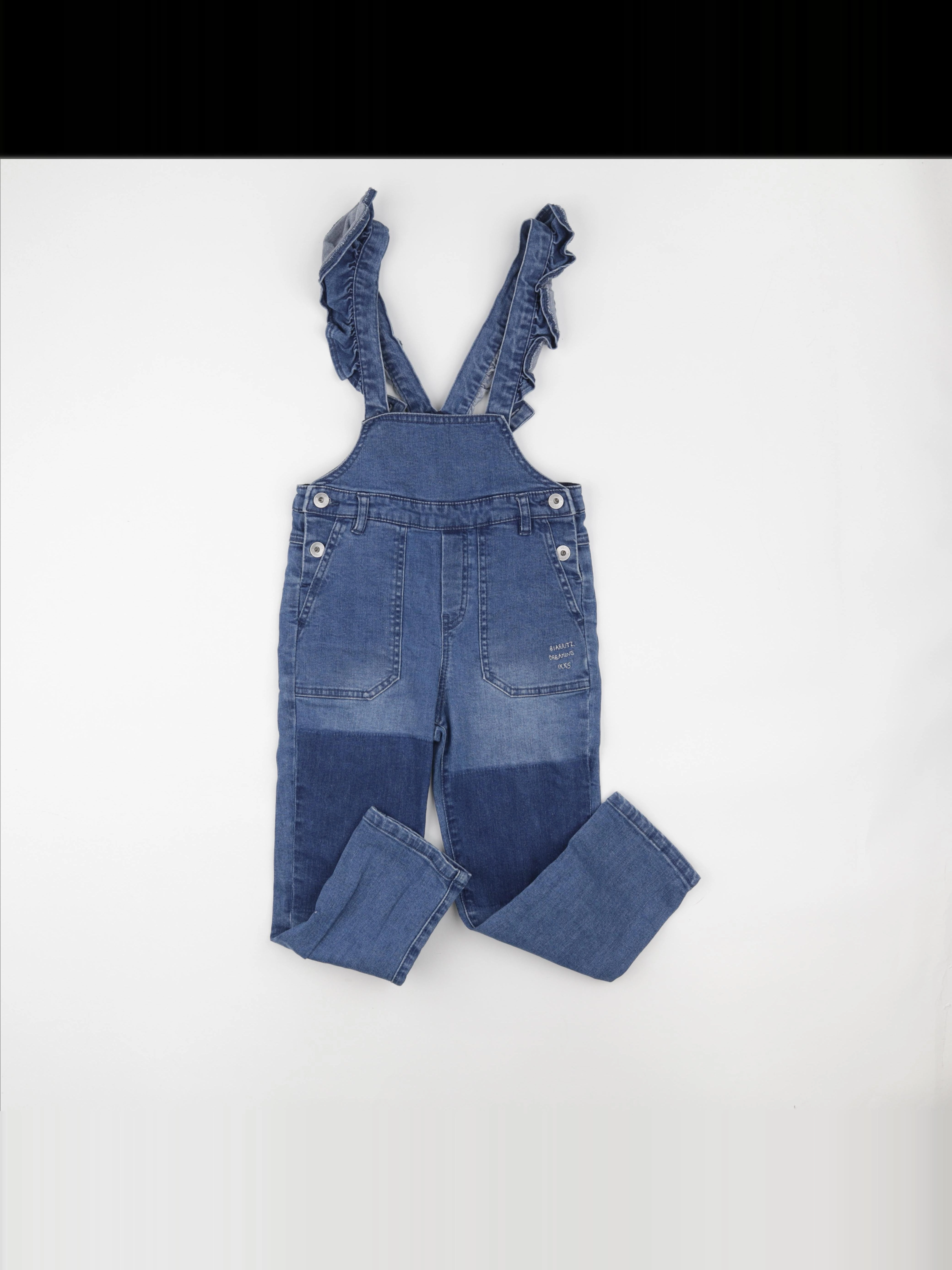 IKKS - salopette bleu - 8 ans