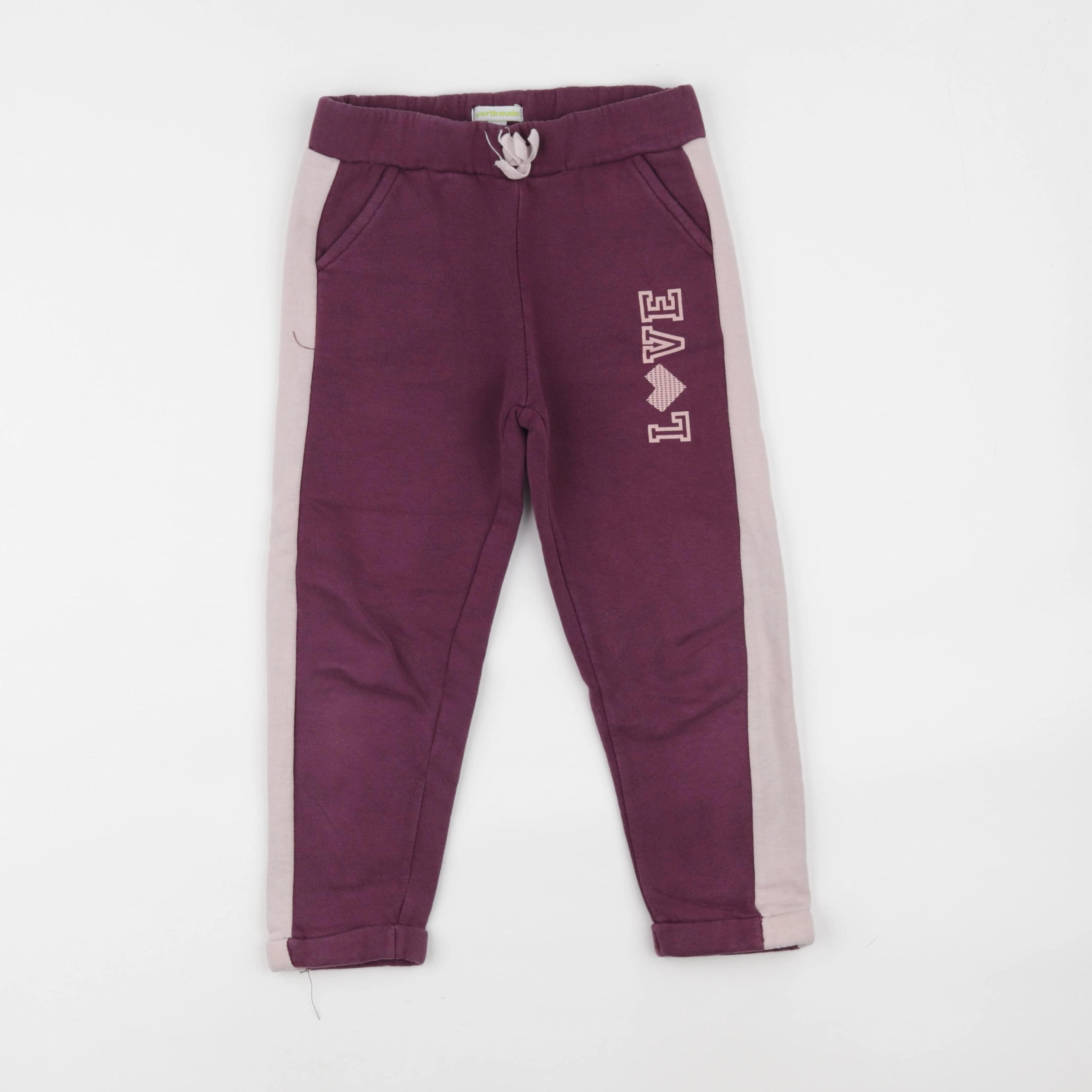Vertbaudet - jogging violet - 6 ans