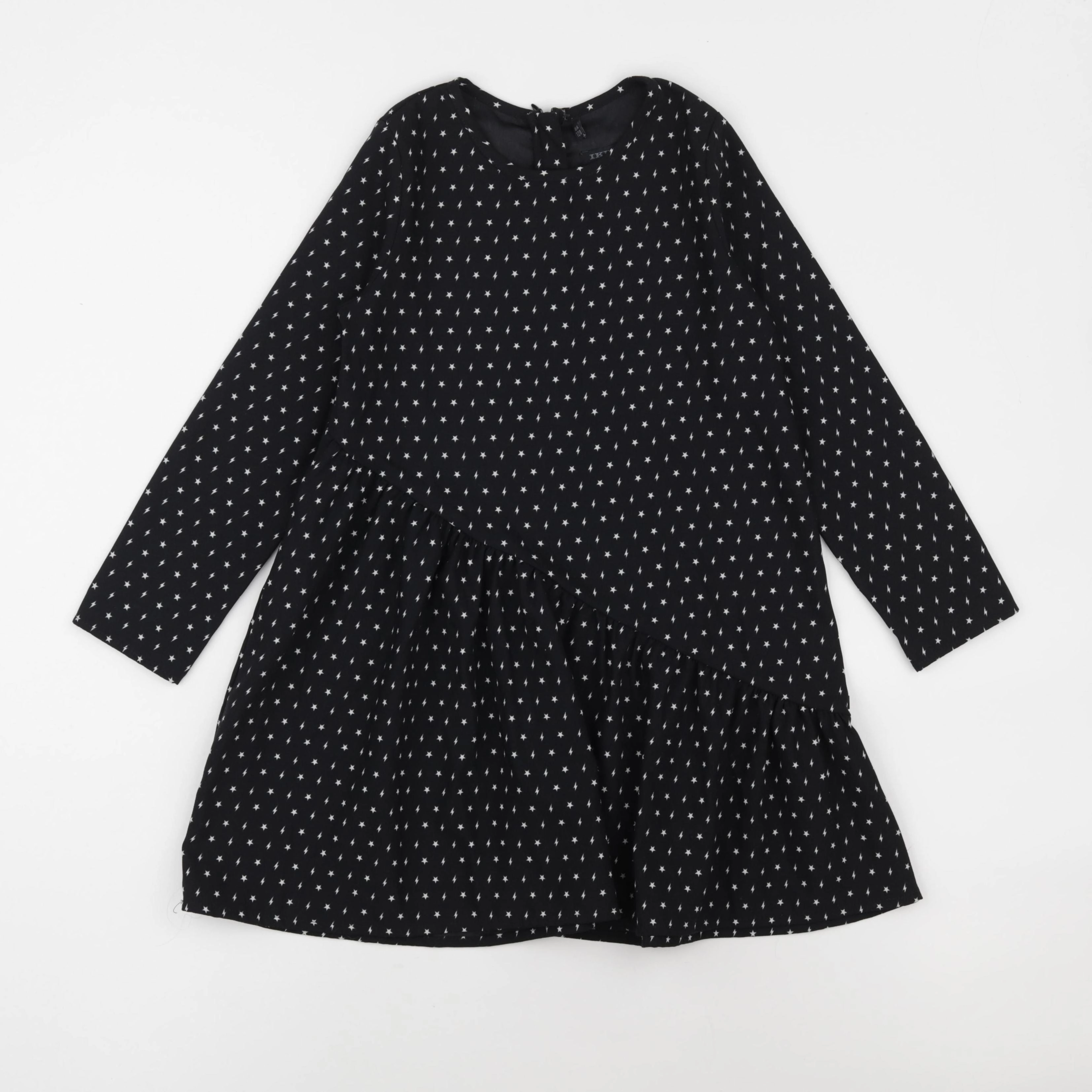 IKKS - robe noir - 8 ans