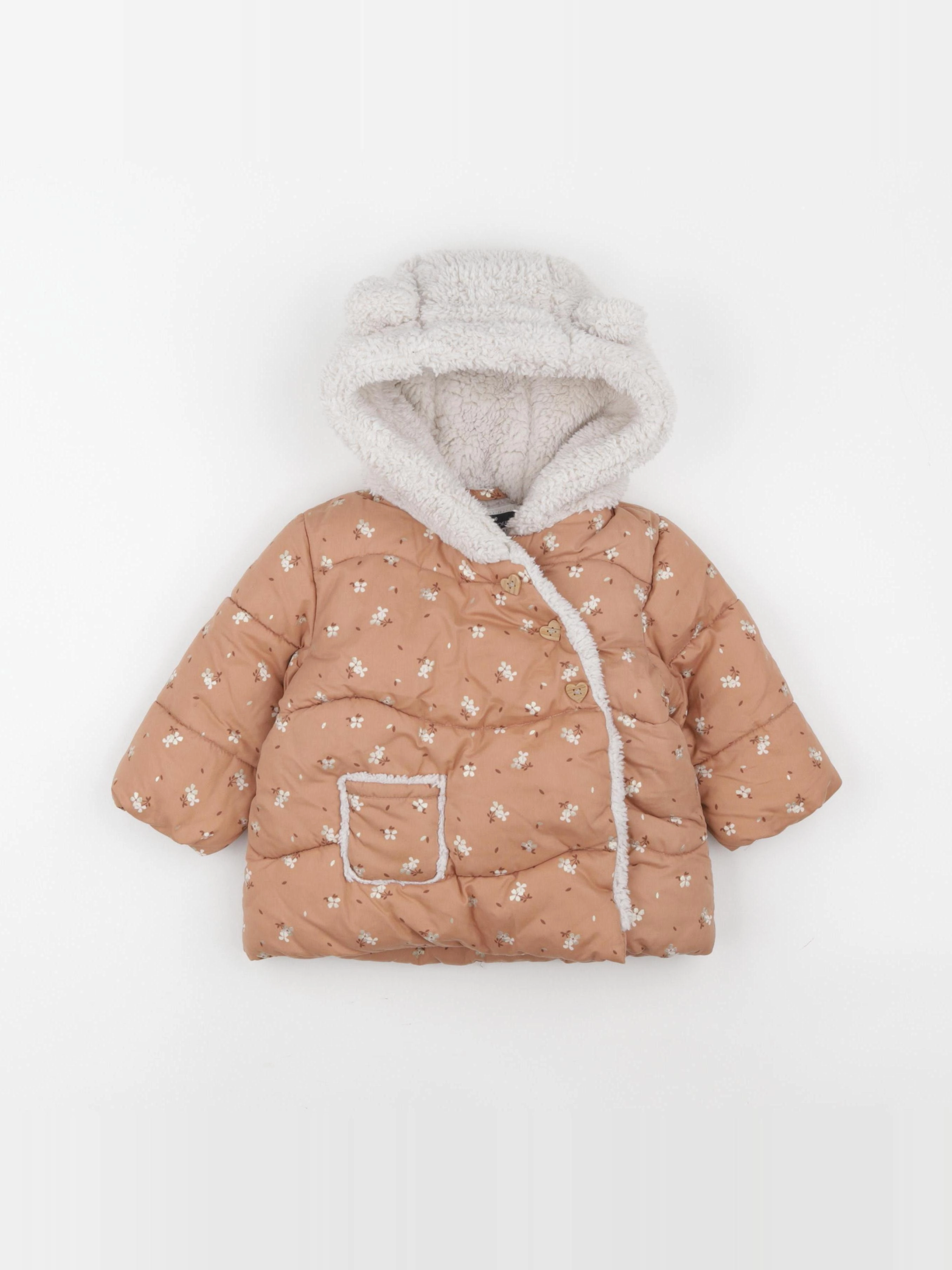 Tape à l'oeil - manteau rose - 6 mois