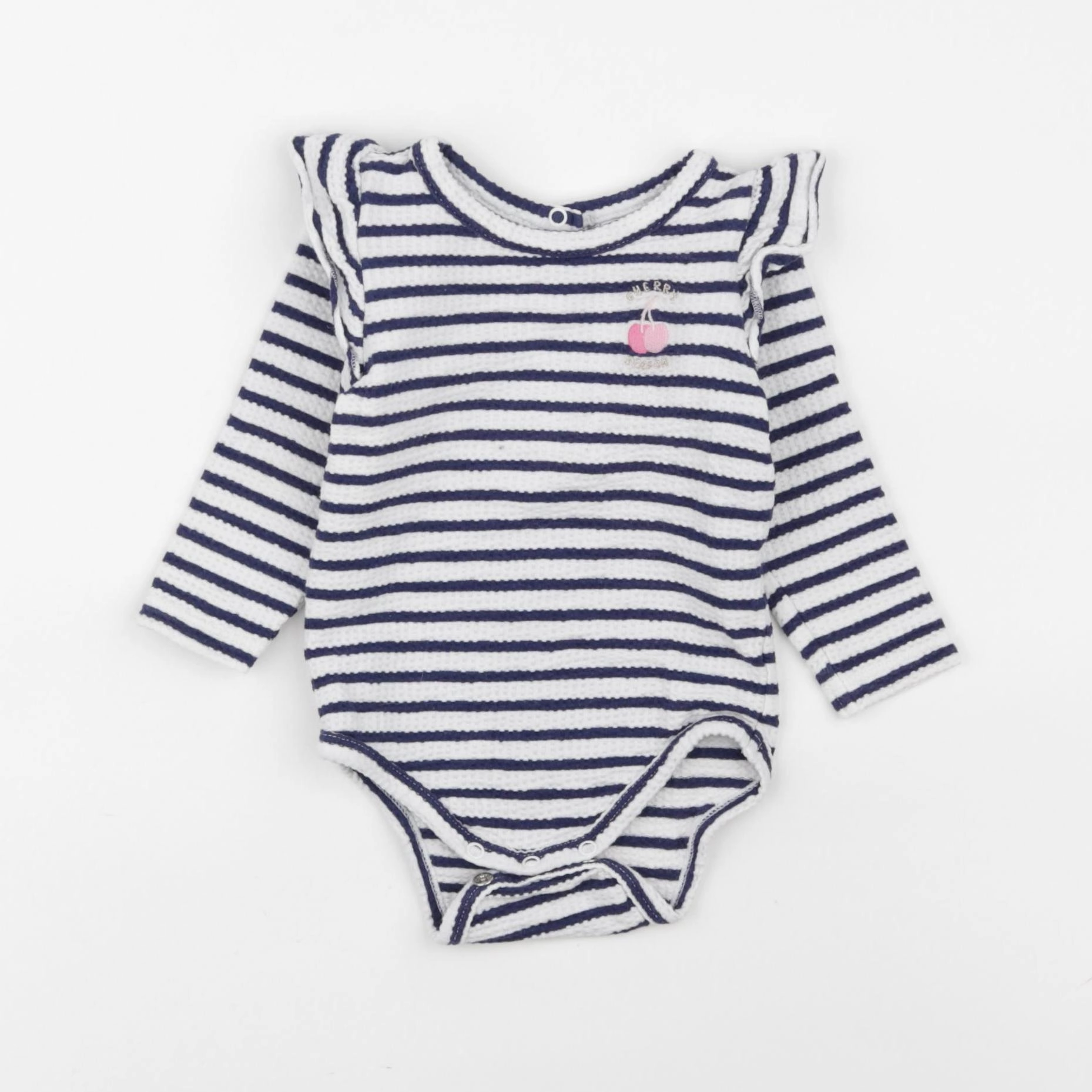 Tape à l'oeil - body tee-shirt bleu - 6 mois