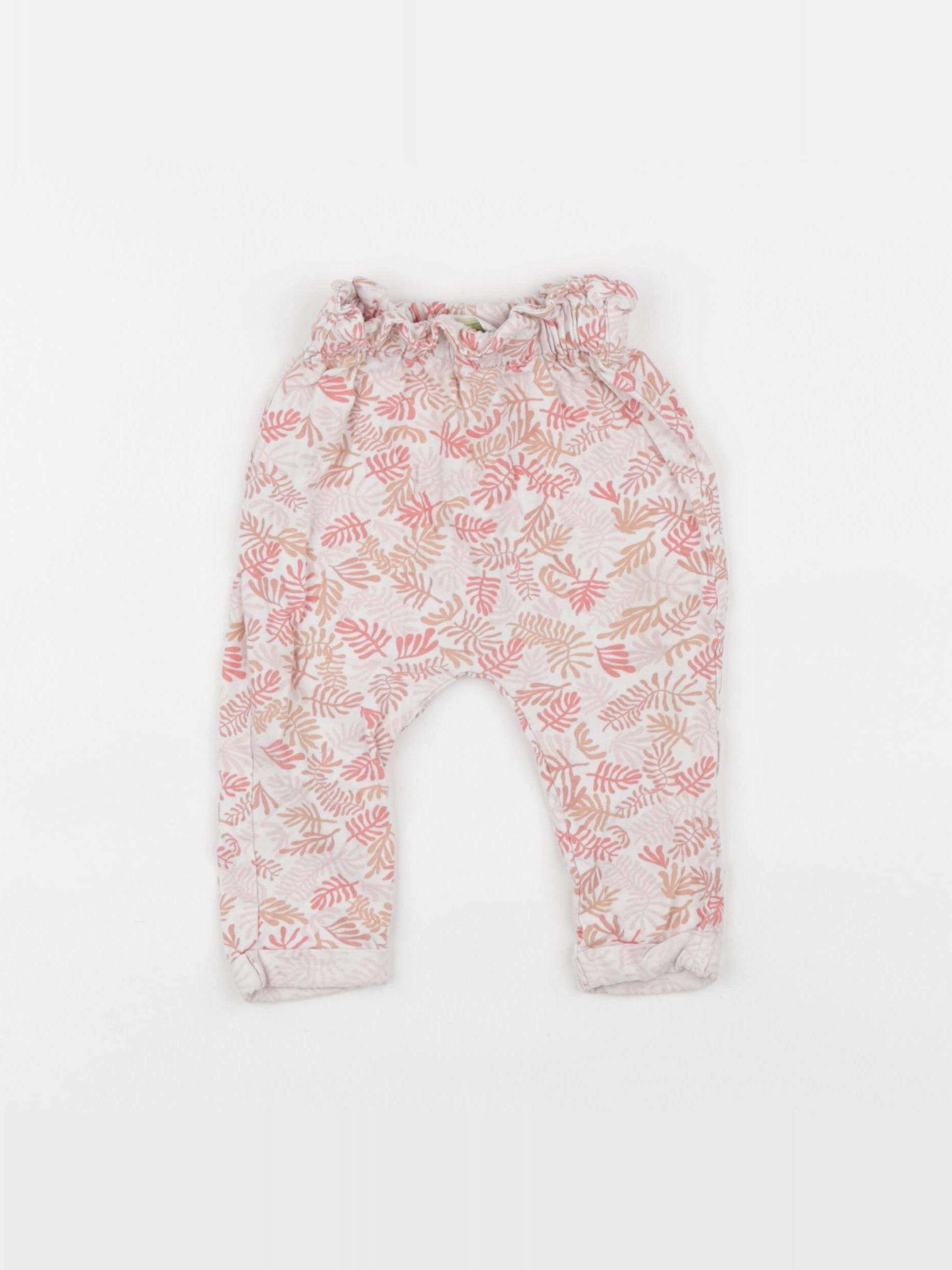 Tape à l'oeil - pantalon rose - 6 mois