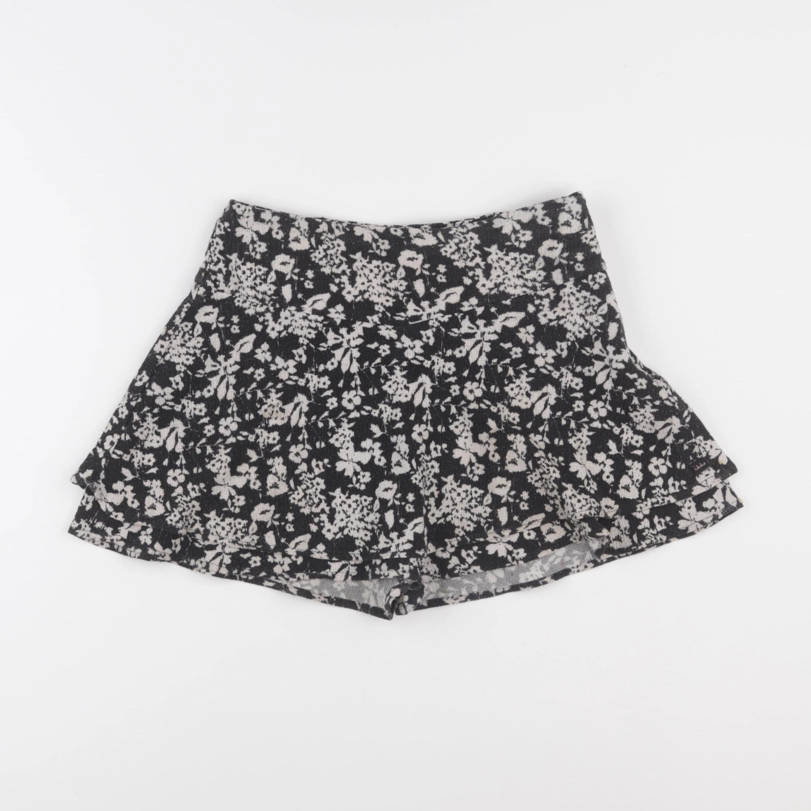 IKKS - jupe short noir - 8 ans
