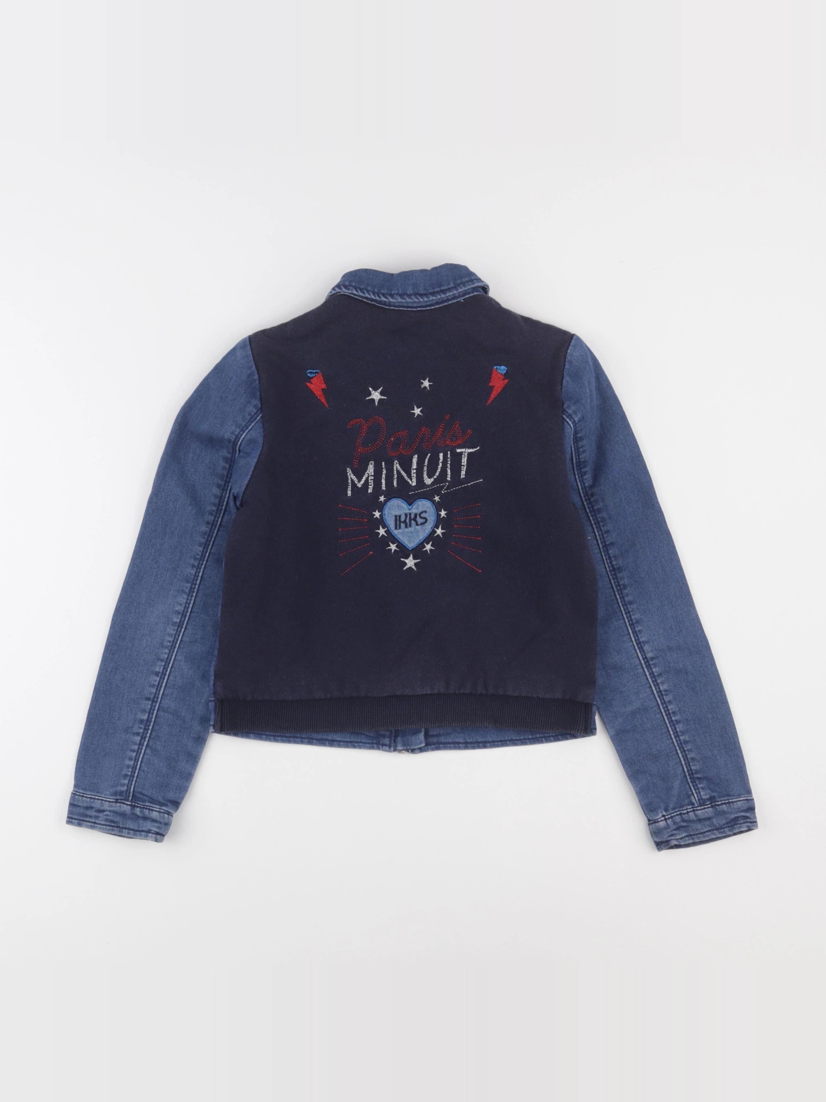 IKKS - veste bleu - 8 ans
