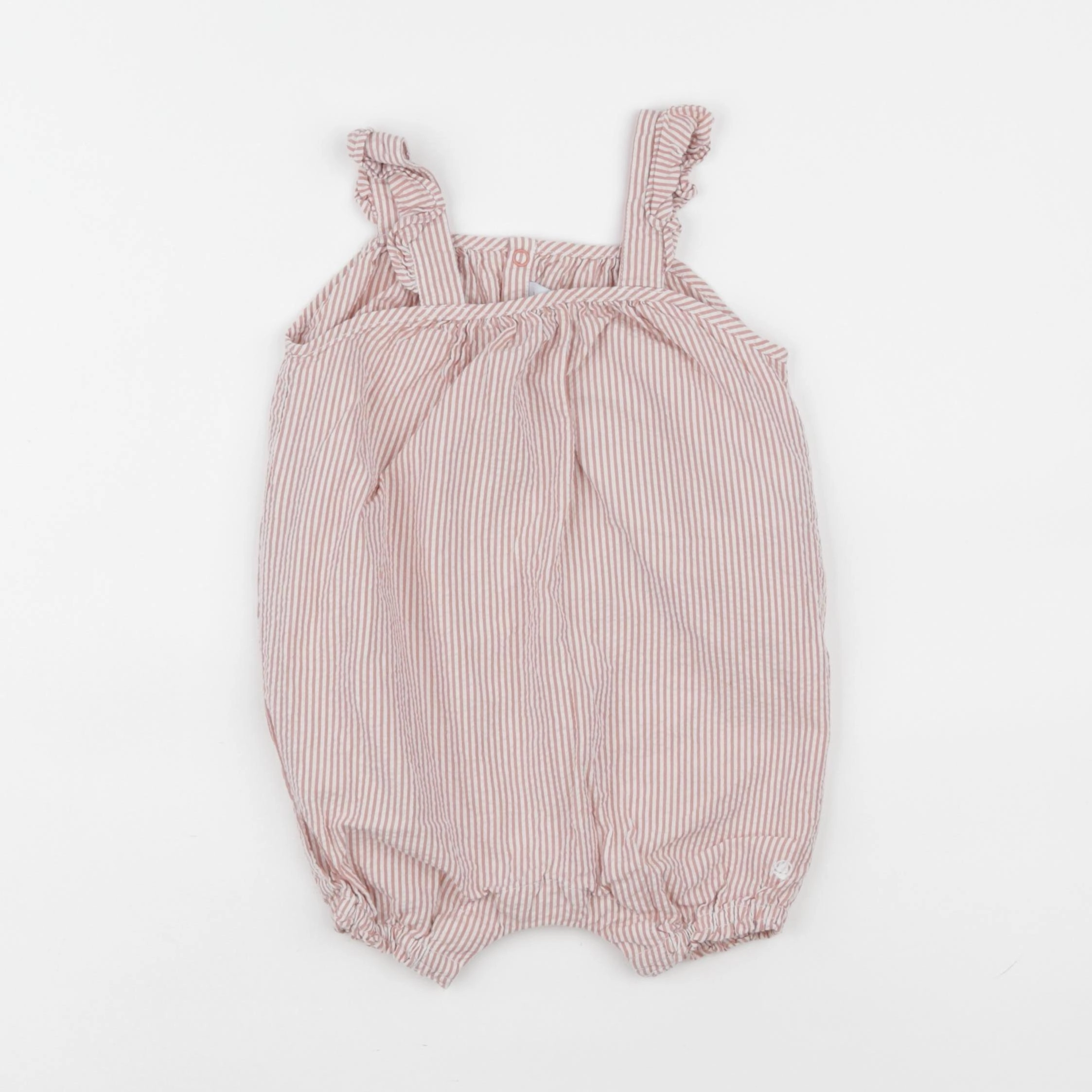 Petit Bateau - combinaison rose - 6 mois