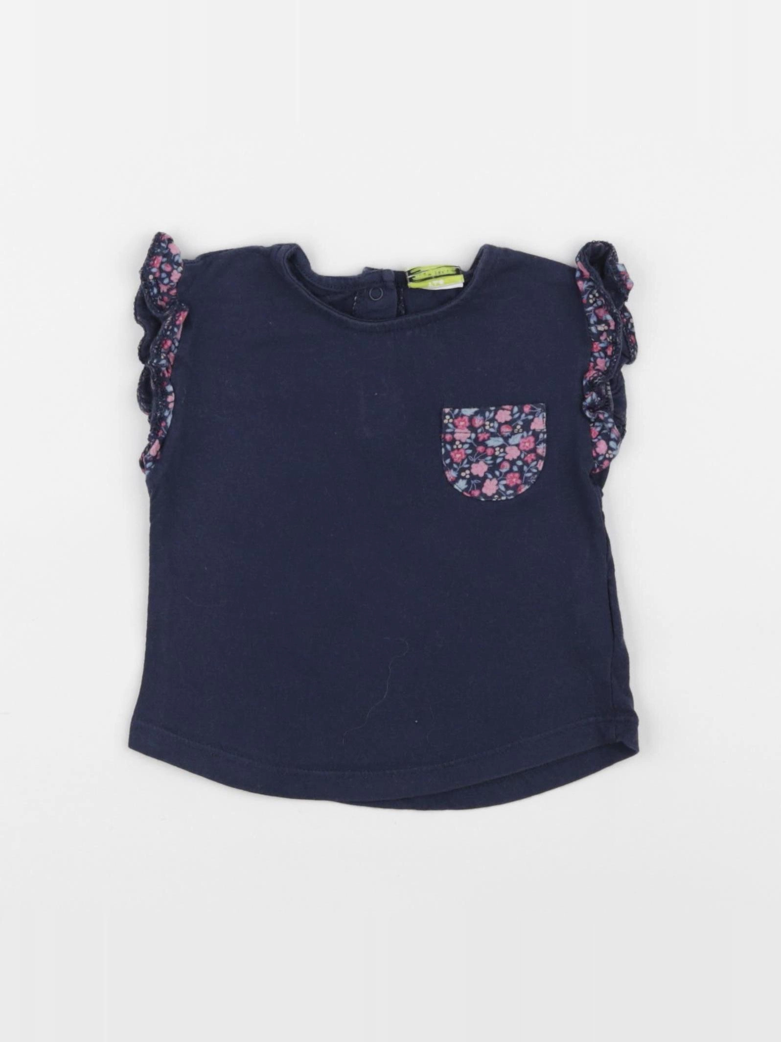 Tape à l'oeil - tee-shirt bleu - 6 mois