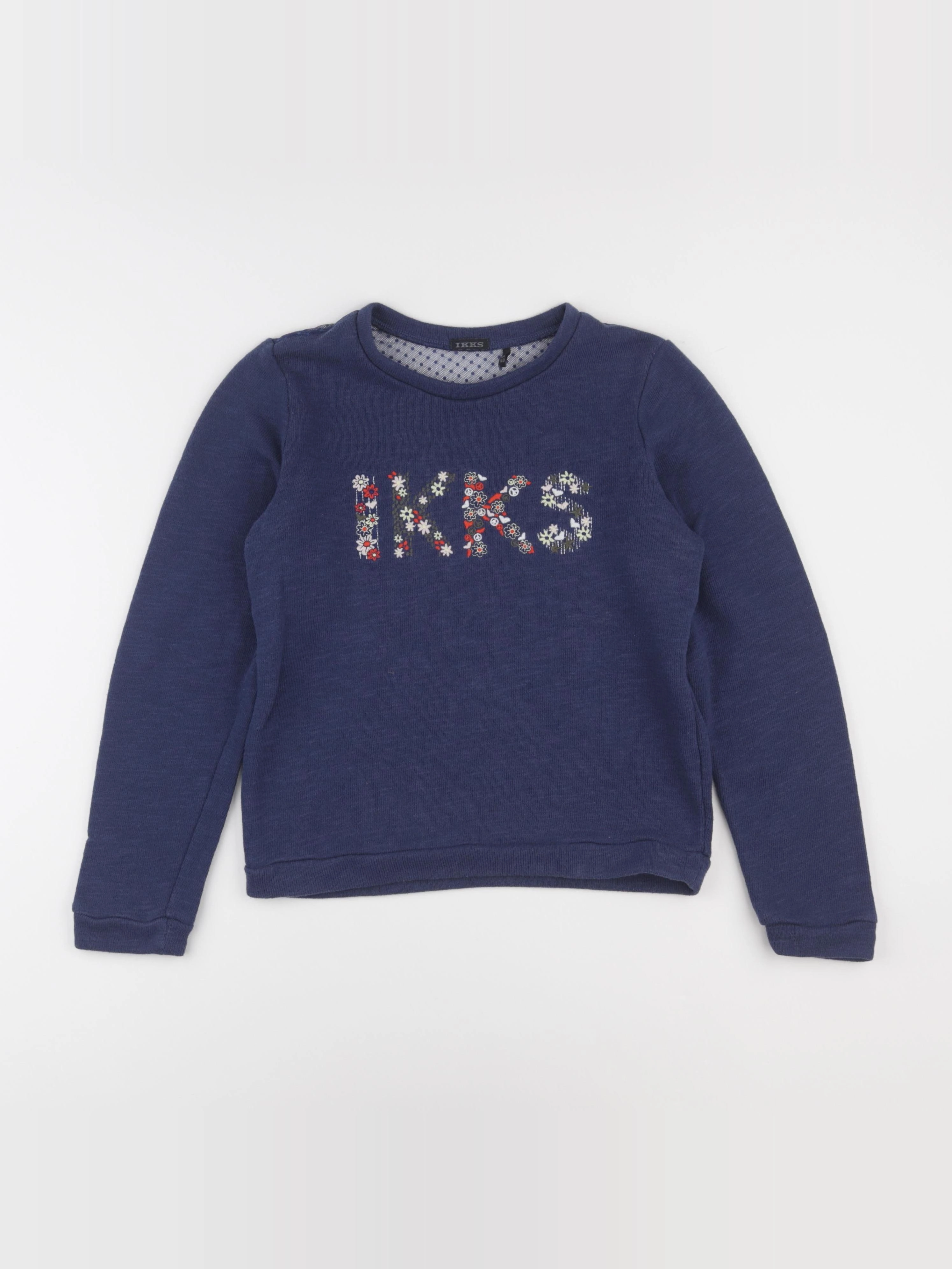 IKKS - sweat bleu - 10 ans