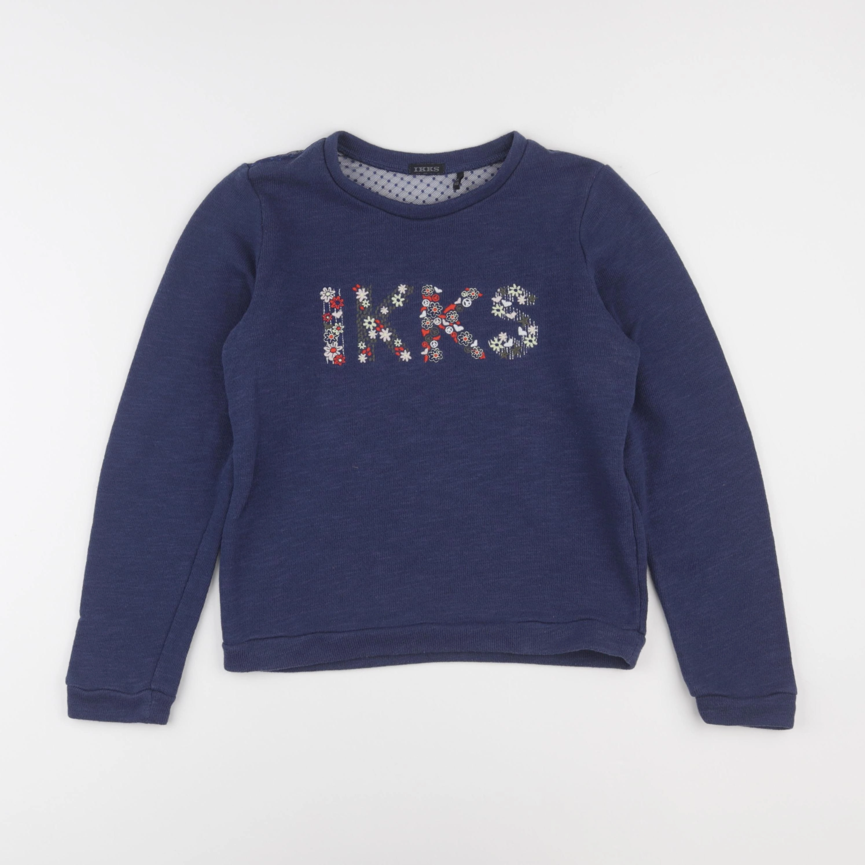 IKKS - sweat bleu - 10 ans