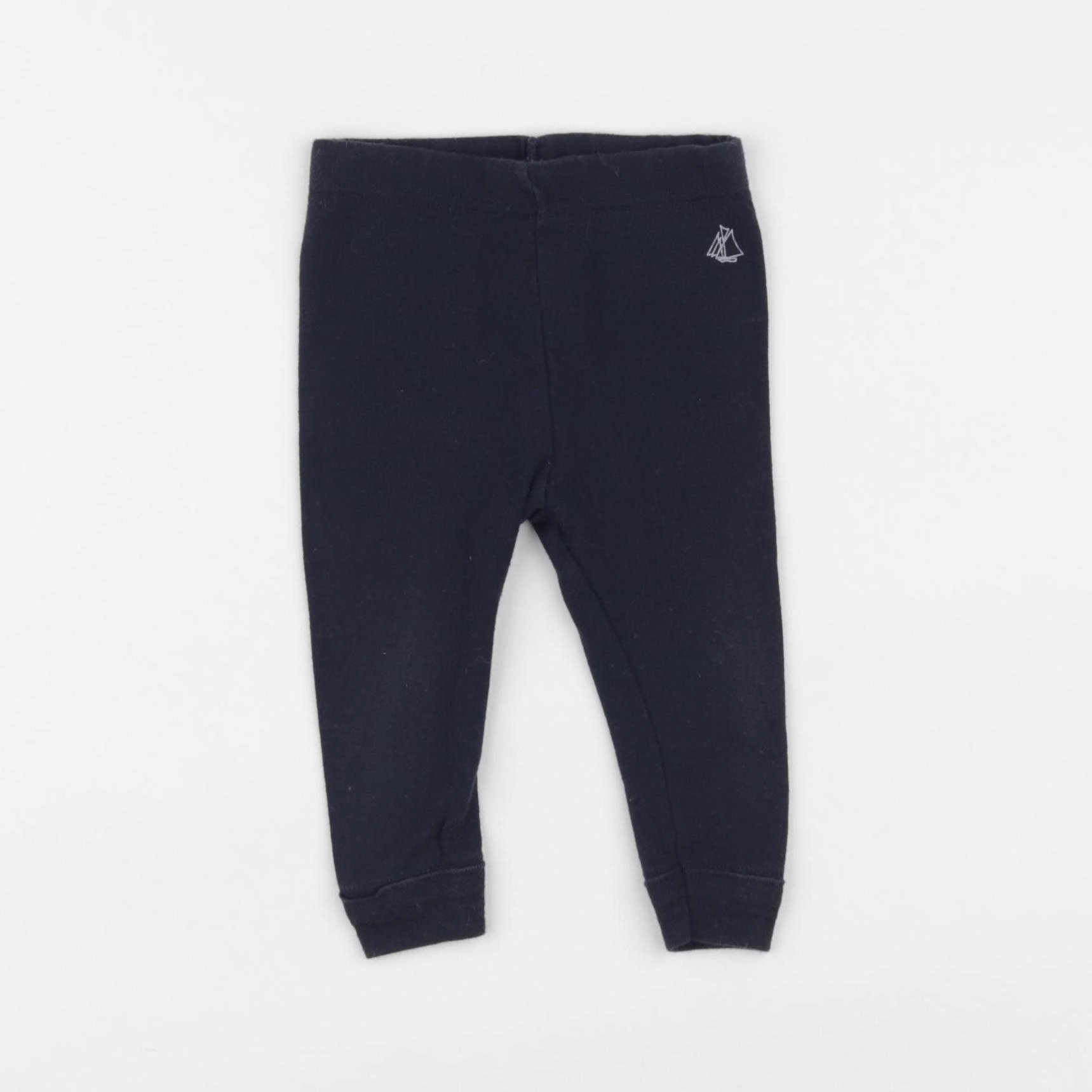 Petit Bateau - legging bleu - 6 mois