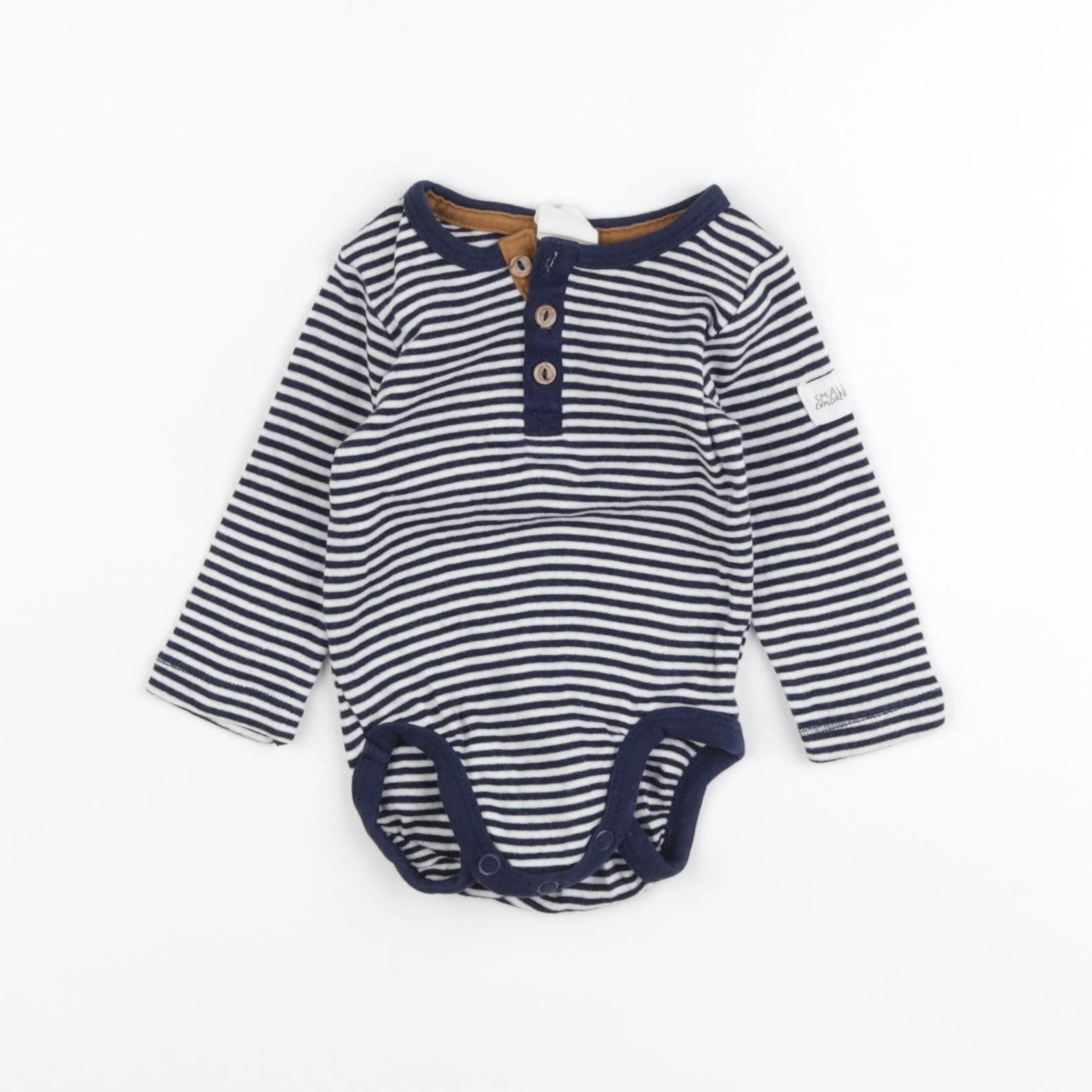 H&M - body bleu - 1 mois