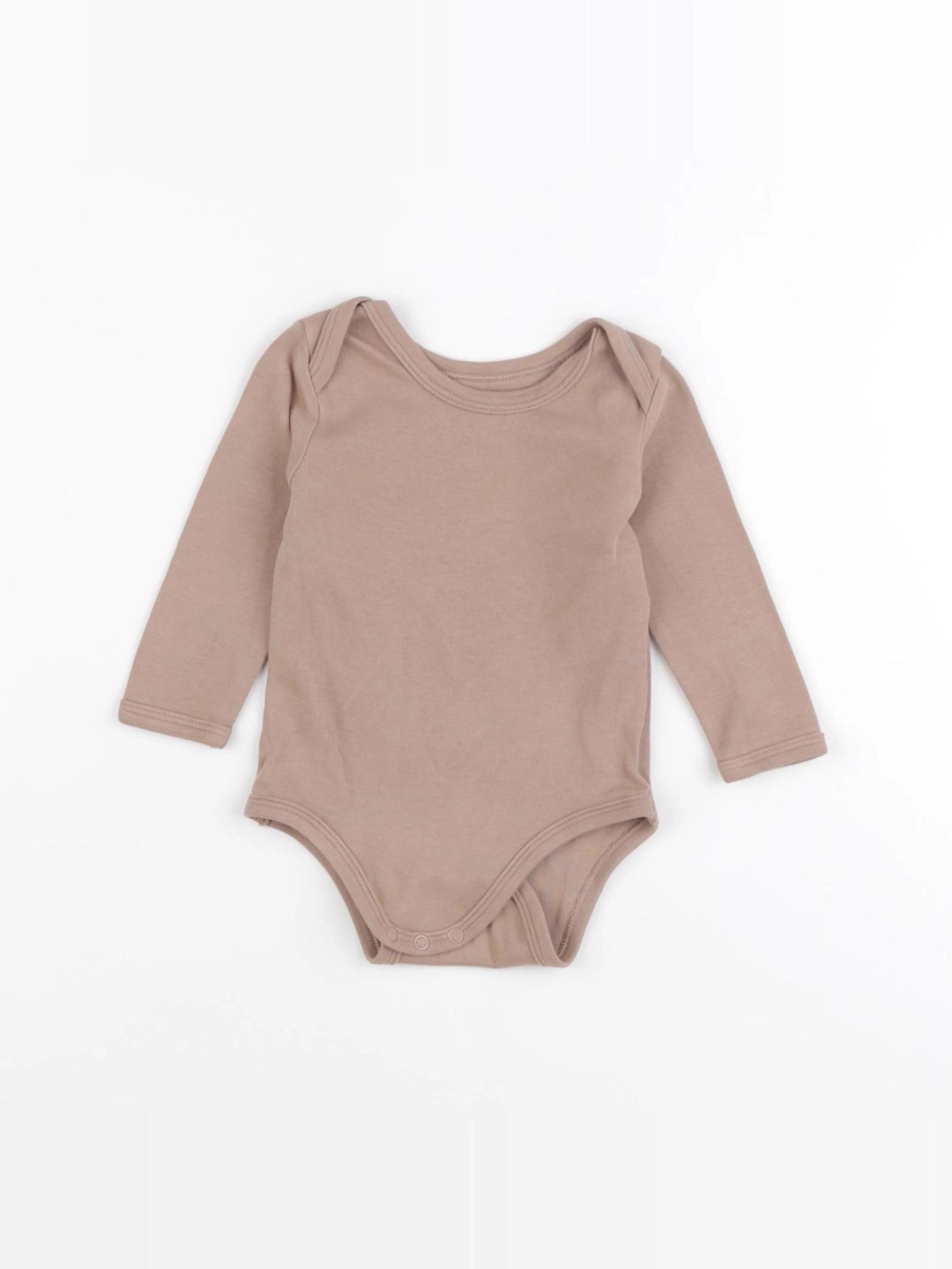Vertbaudet - body marron - 9 mois