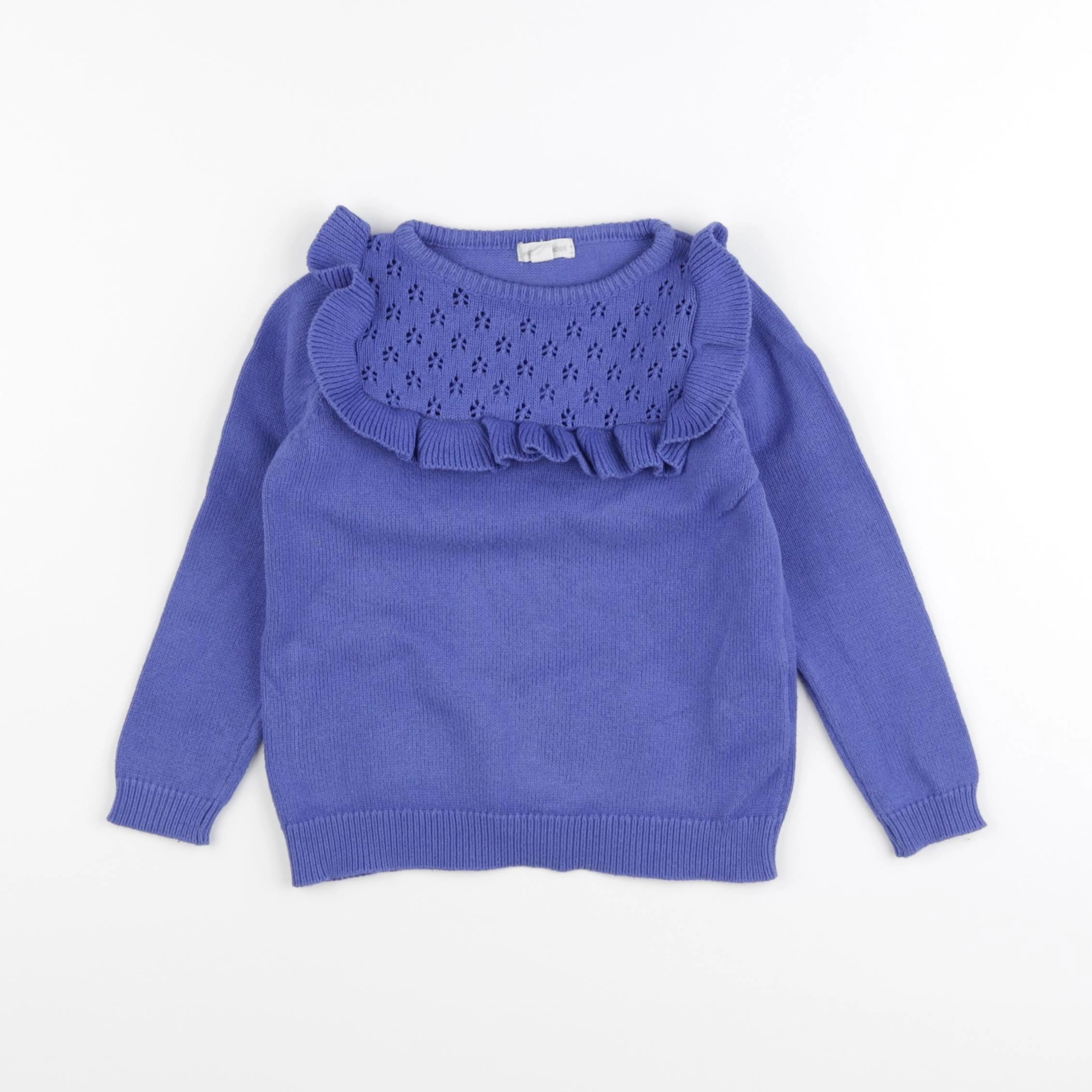 Vertbaudet - pull bleu - 4 ans