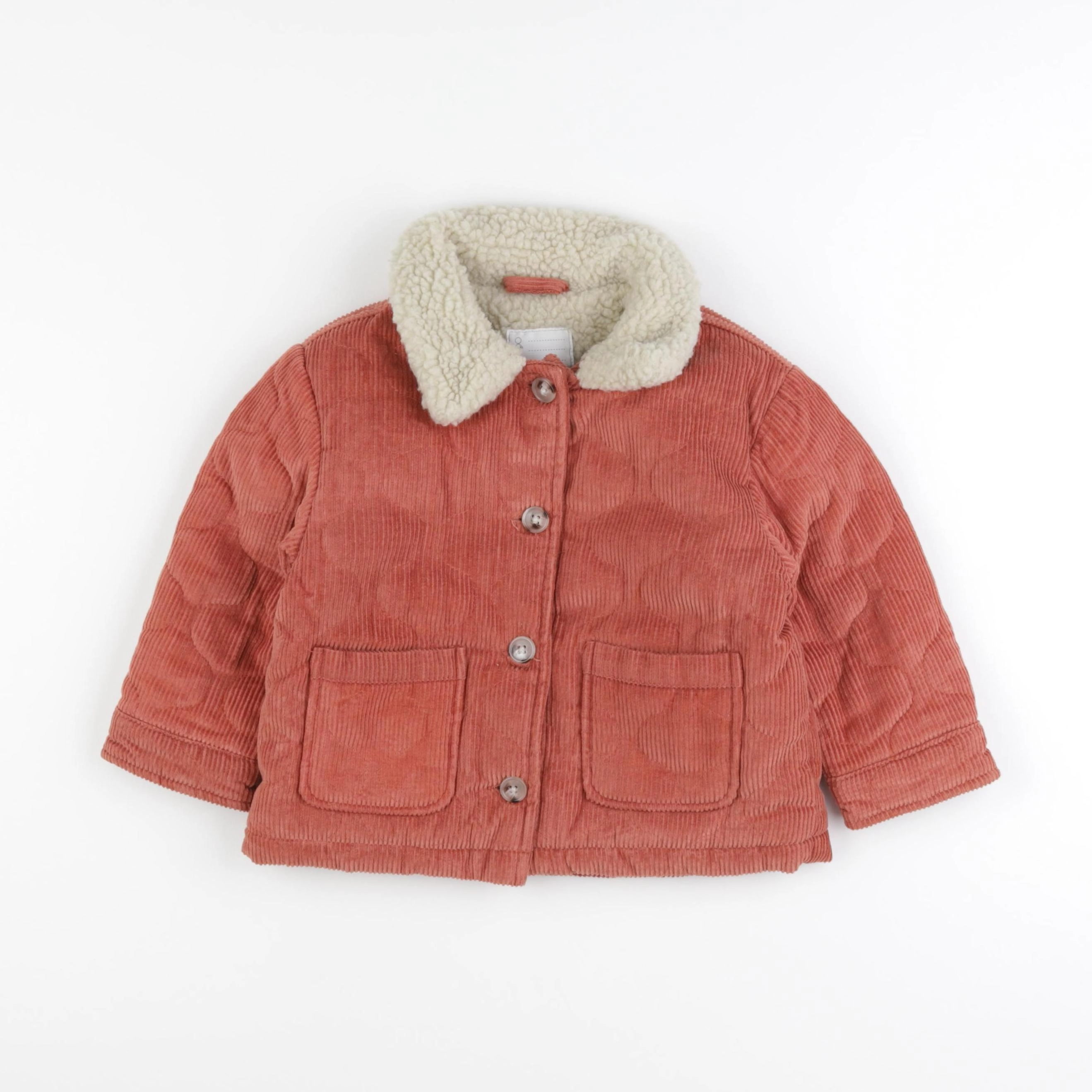 Vertbaudet - veste rose - 4 ans