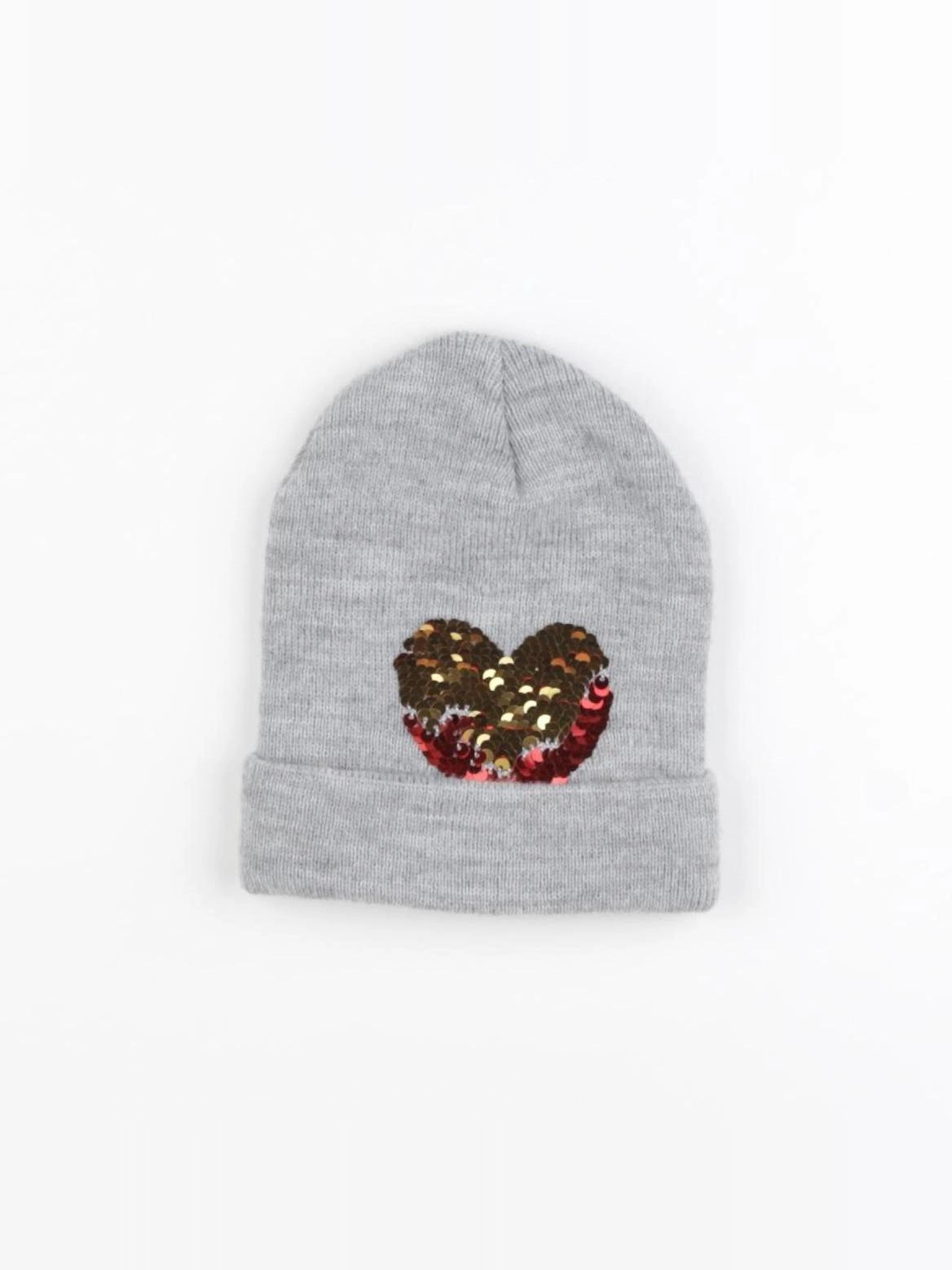 Vertbaudet - bonnet gris - 2/3 ans