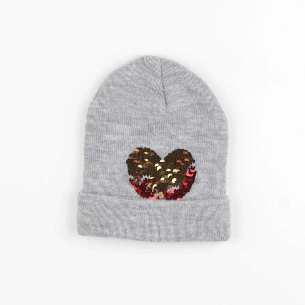 Vertbaudet - bonnet gris - 2/3 ans
