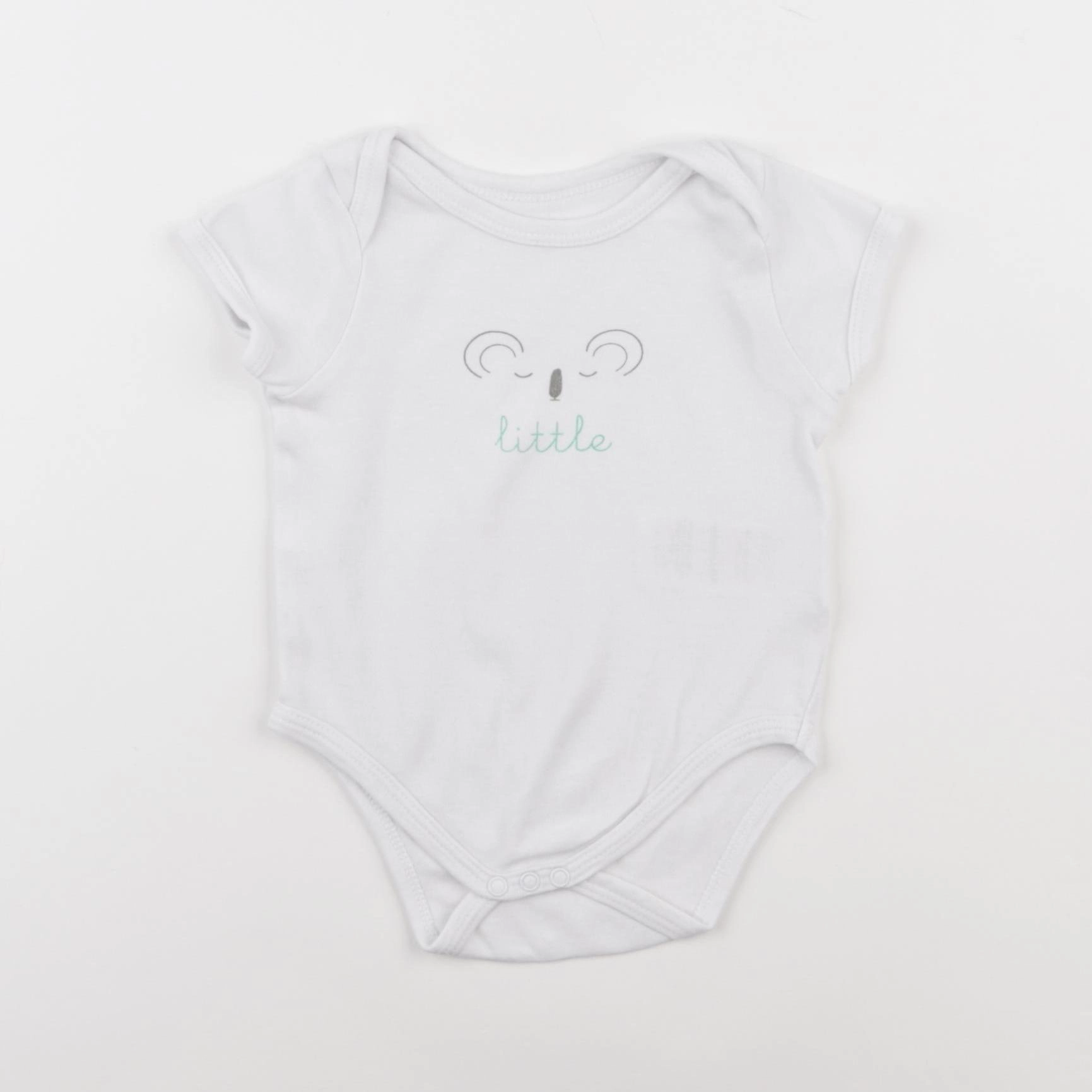 Vertbaudet - body blanc - 6 mois