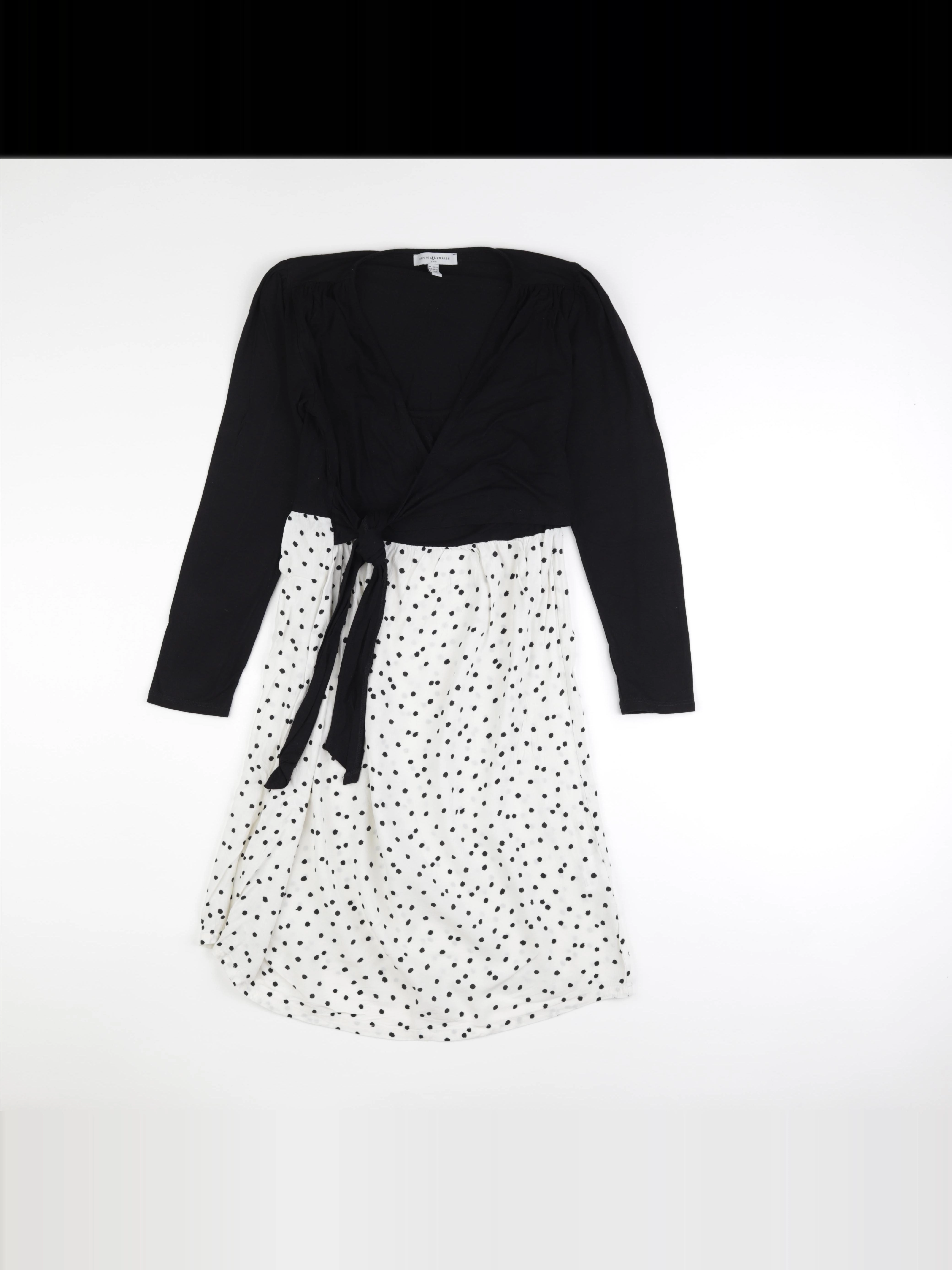 Envie de fraise - robe grossesse, allaitement noir - 36 à 38