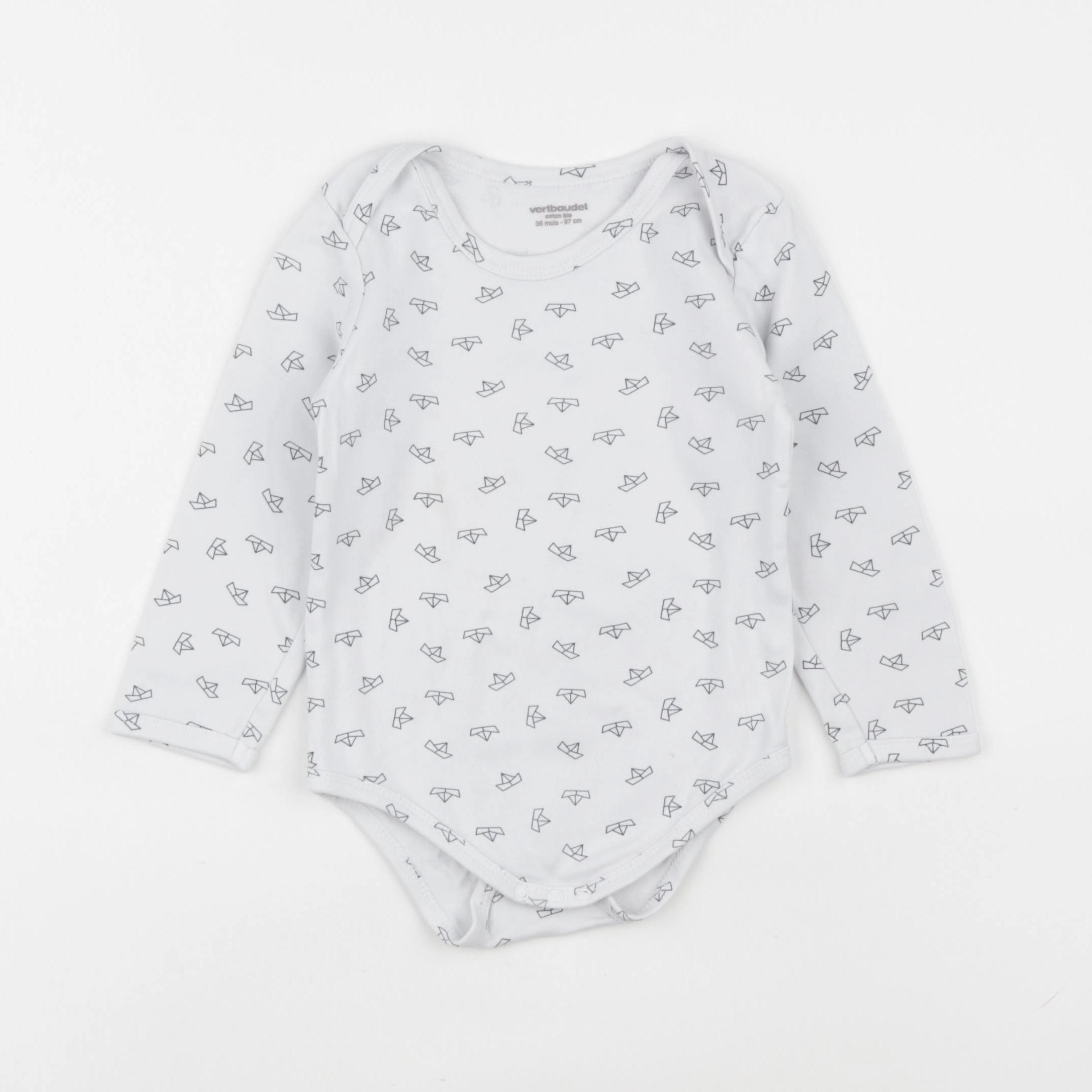 Vertbaudet - body blanc - 36 mois