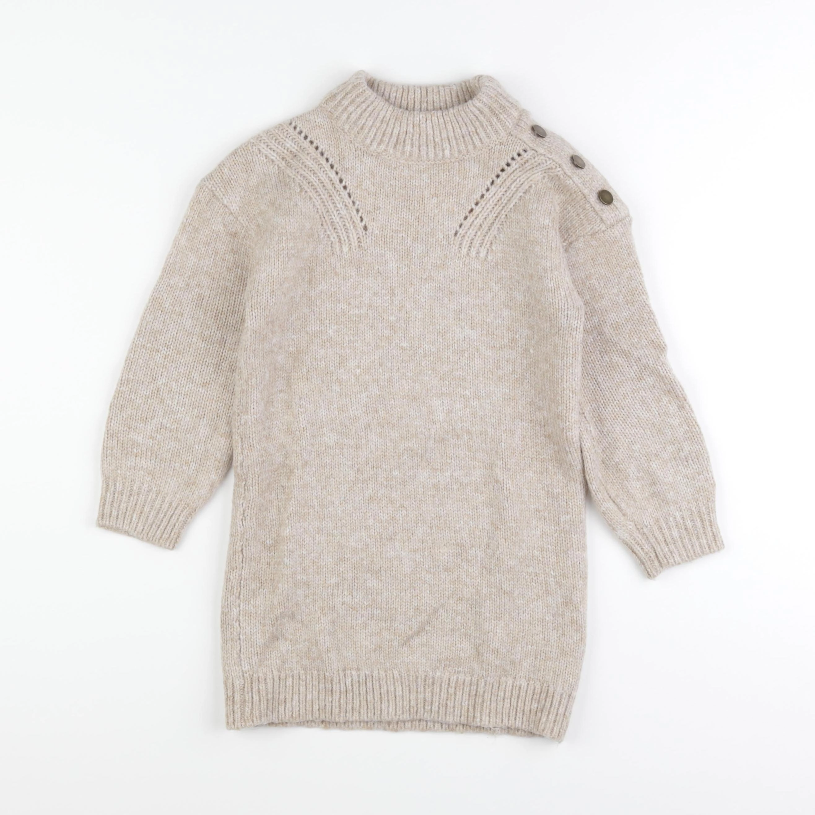 Vertbaudet - robe beige - 5 ans