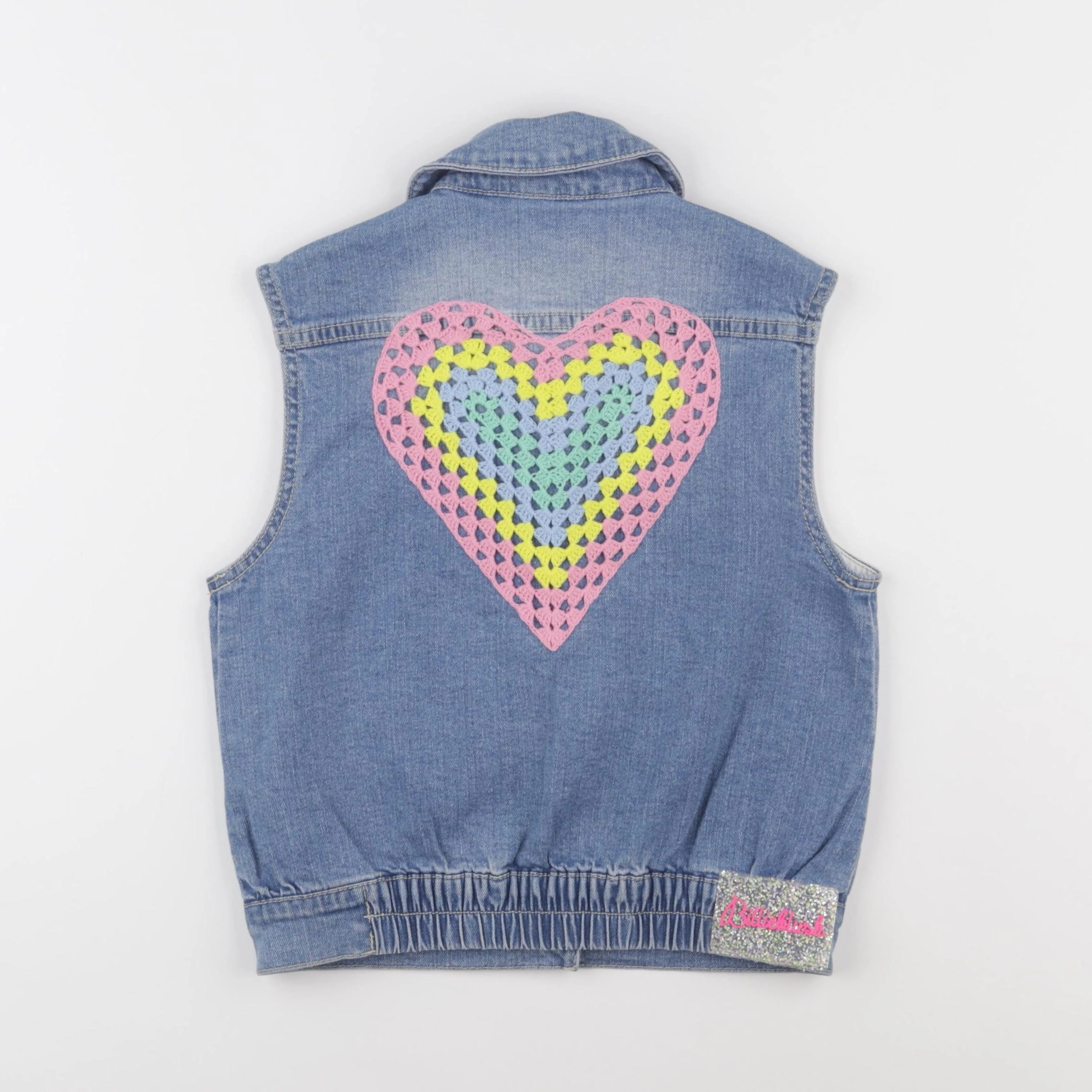 Billie Blush - veste sans manches bleu - 4 ans