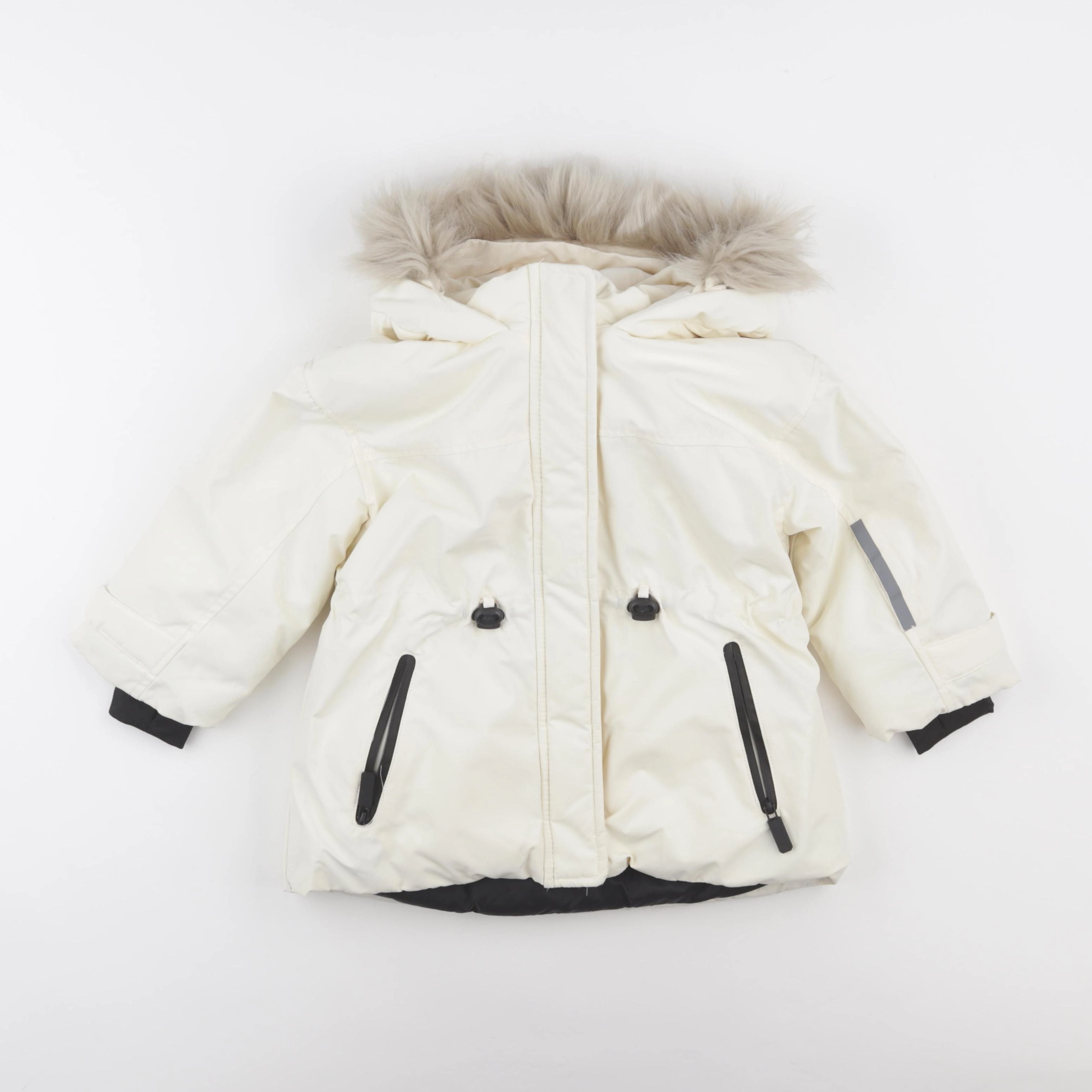 Zara - doudoune blanc - 2/3 ans