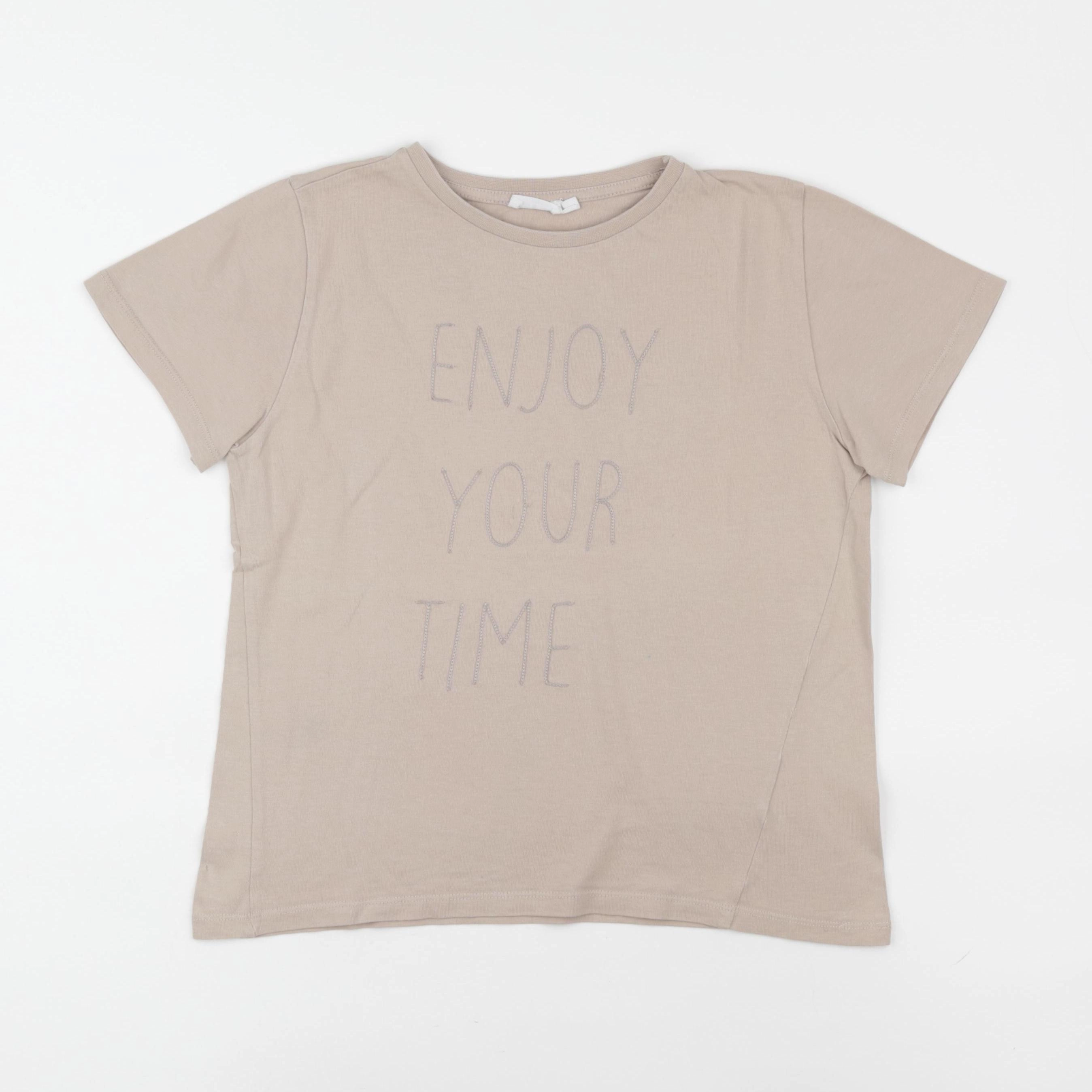 Eden & Victor - tee-shirt rose - 10 ans