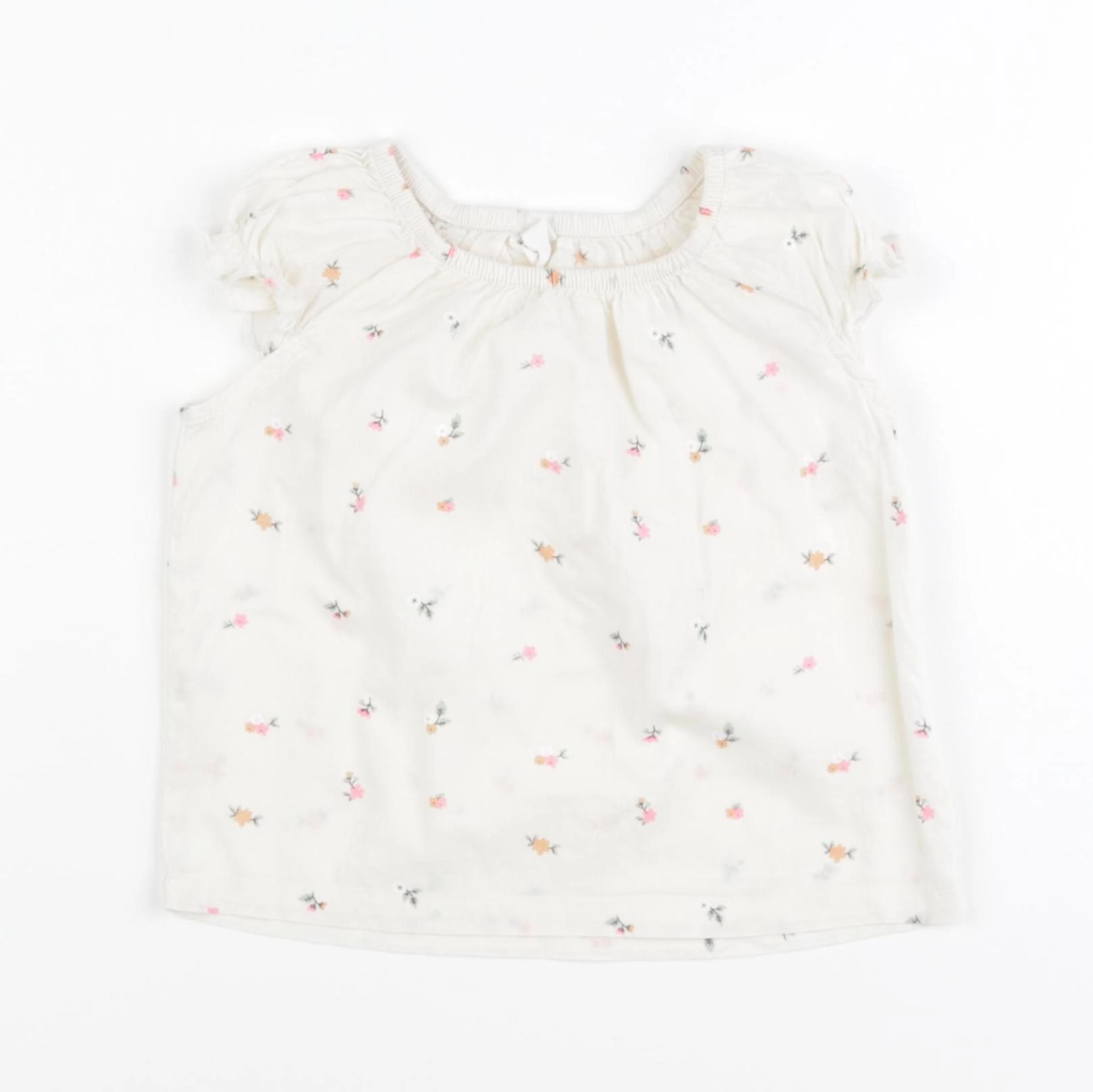 H&M - blouse blanc - 9 mois