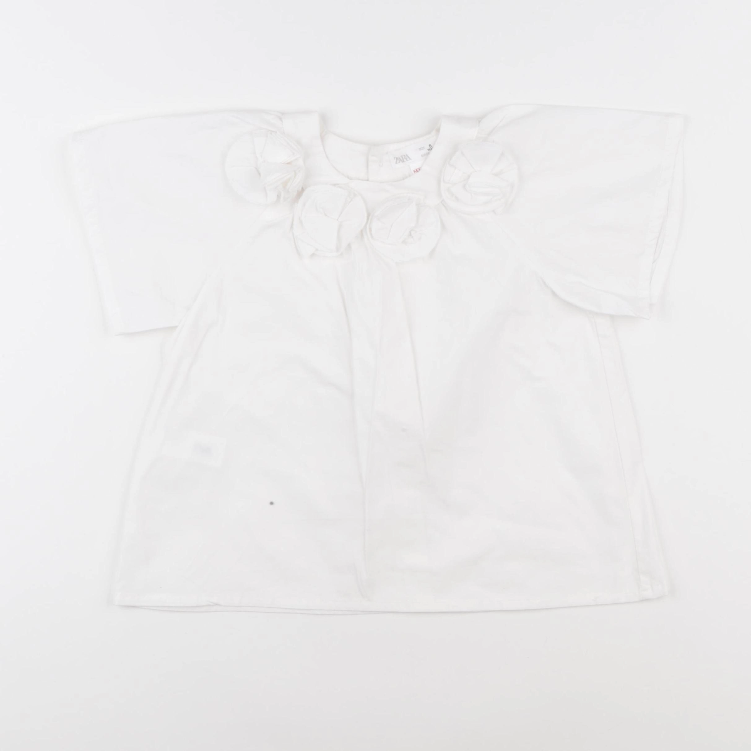 Zara - blouse blanc - 5 ans
