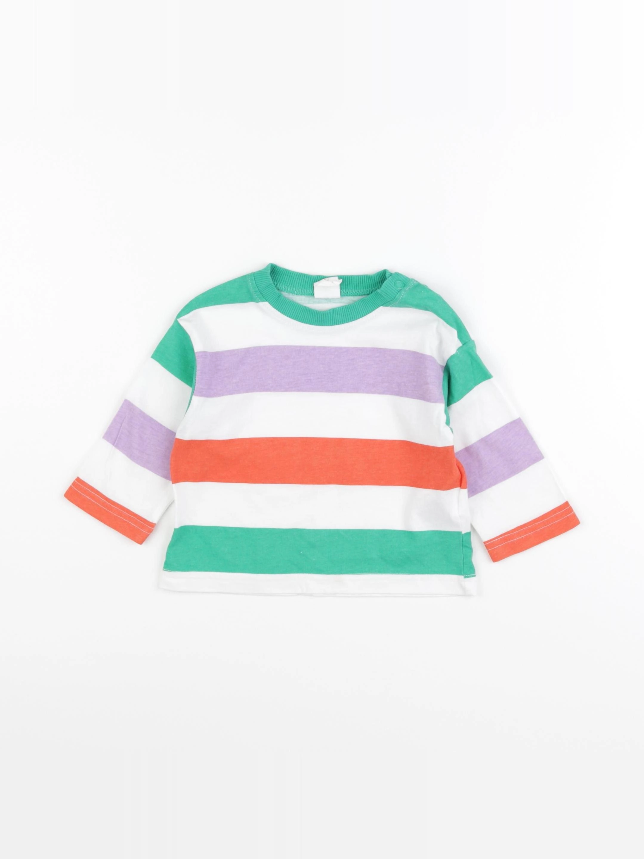 H&M - tee-shirt multicolore - 6 mois