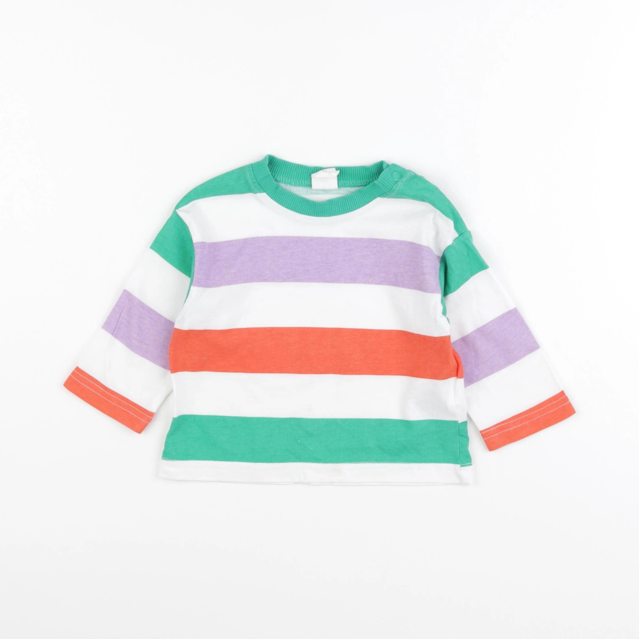 H&M - tee-shirt multicolore - 6 mois