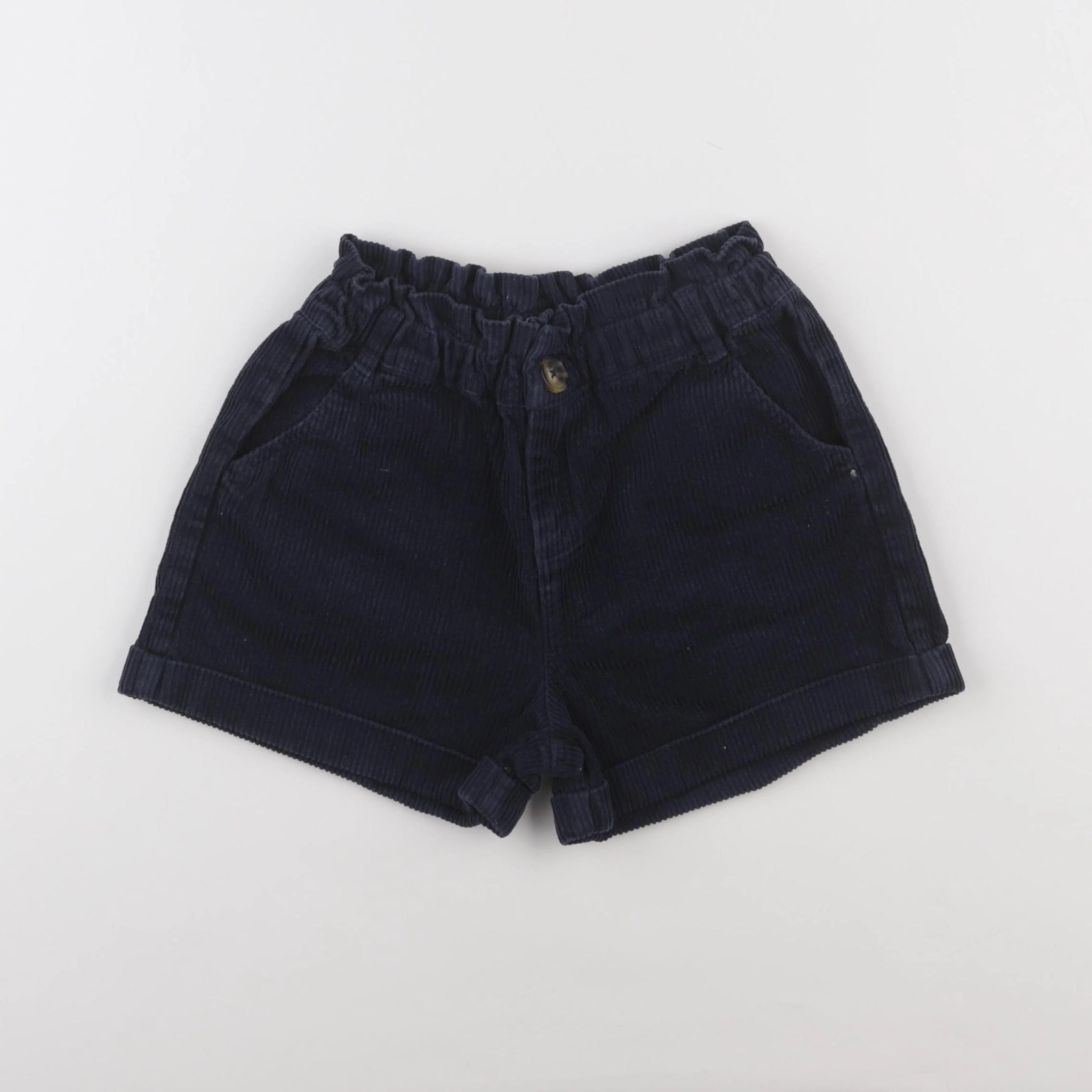 Vertbaudet - short bleu - 7 ans