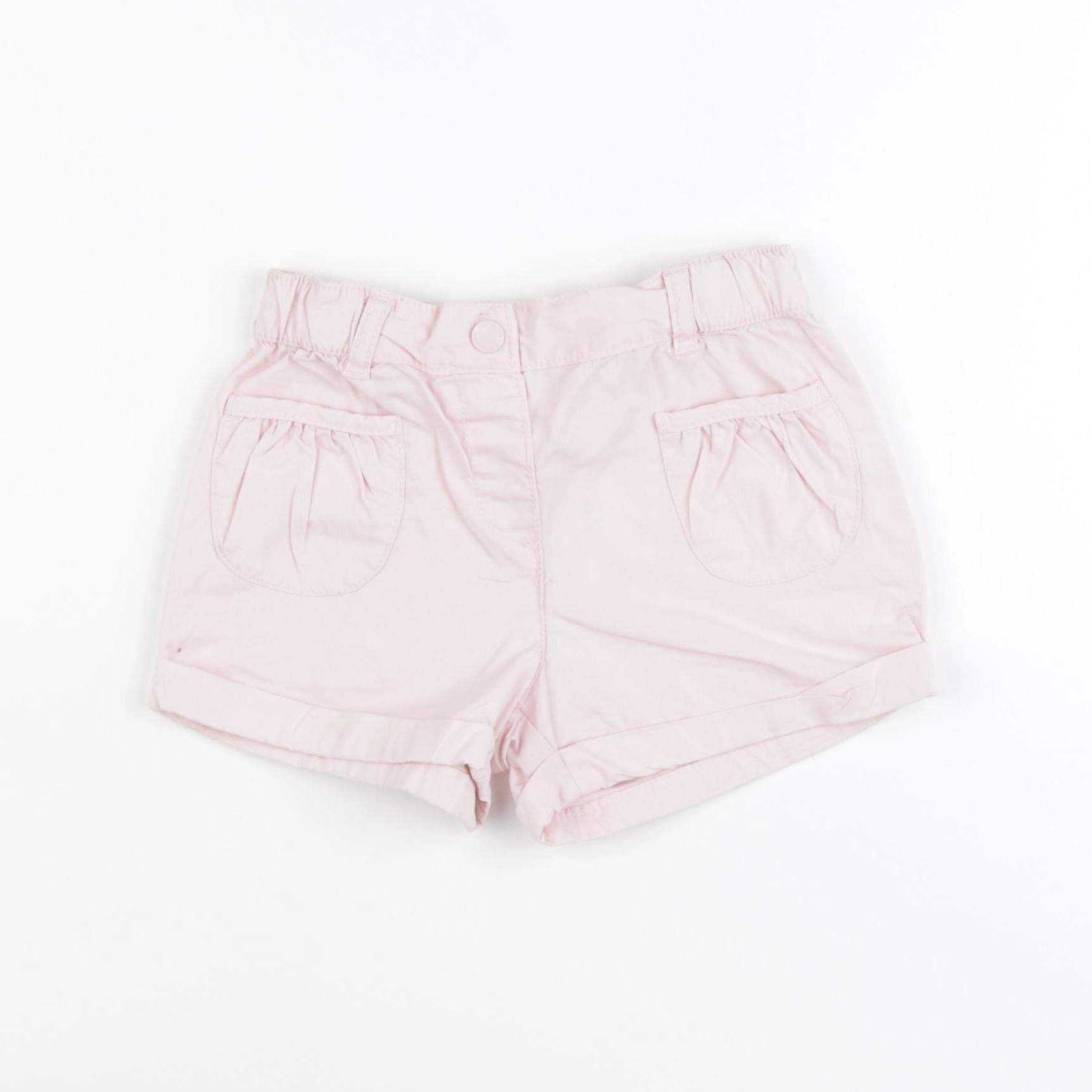 Vertbaudet - short rose - 7 ans