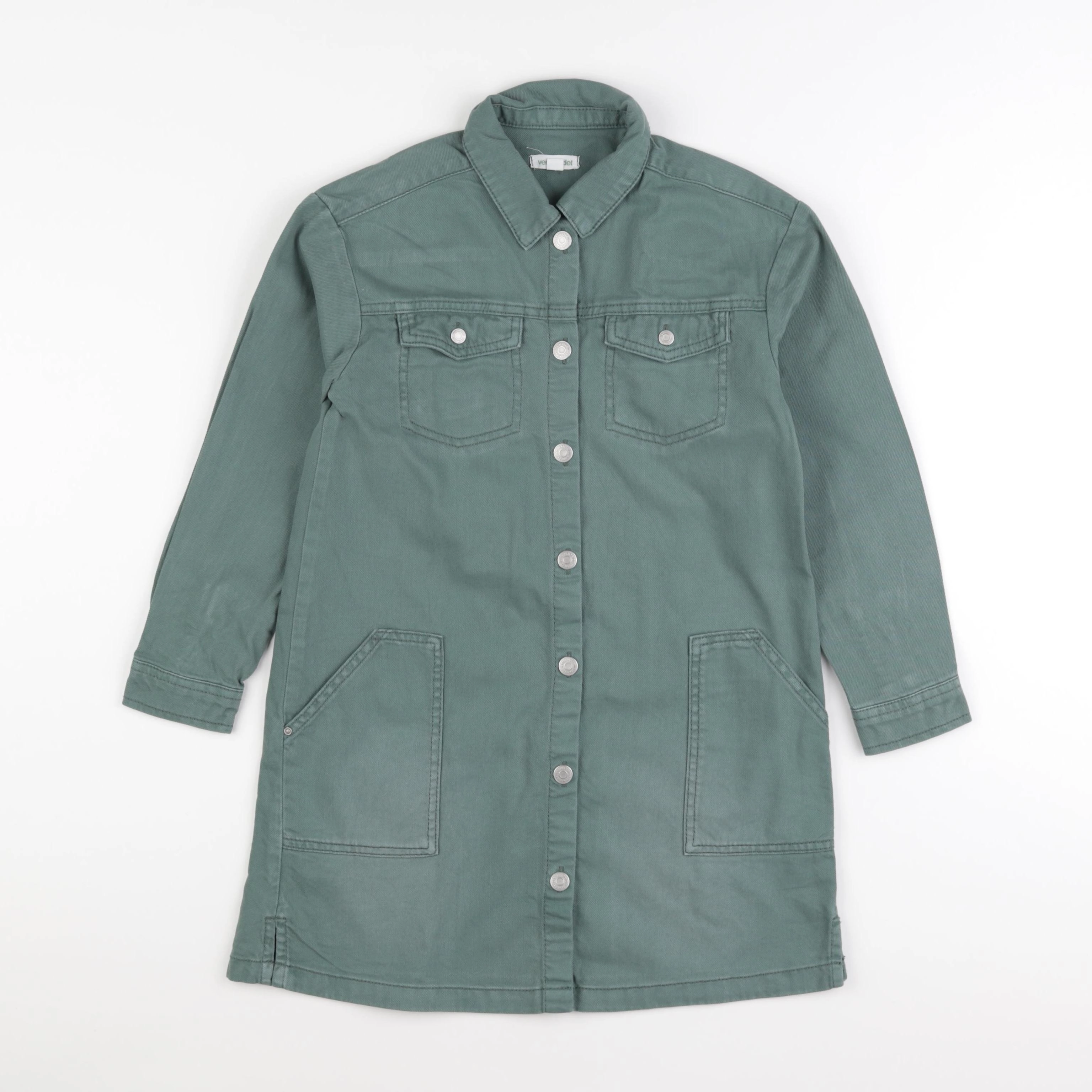 Vertbaudet - robe vert - 9 ans