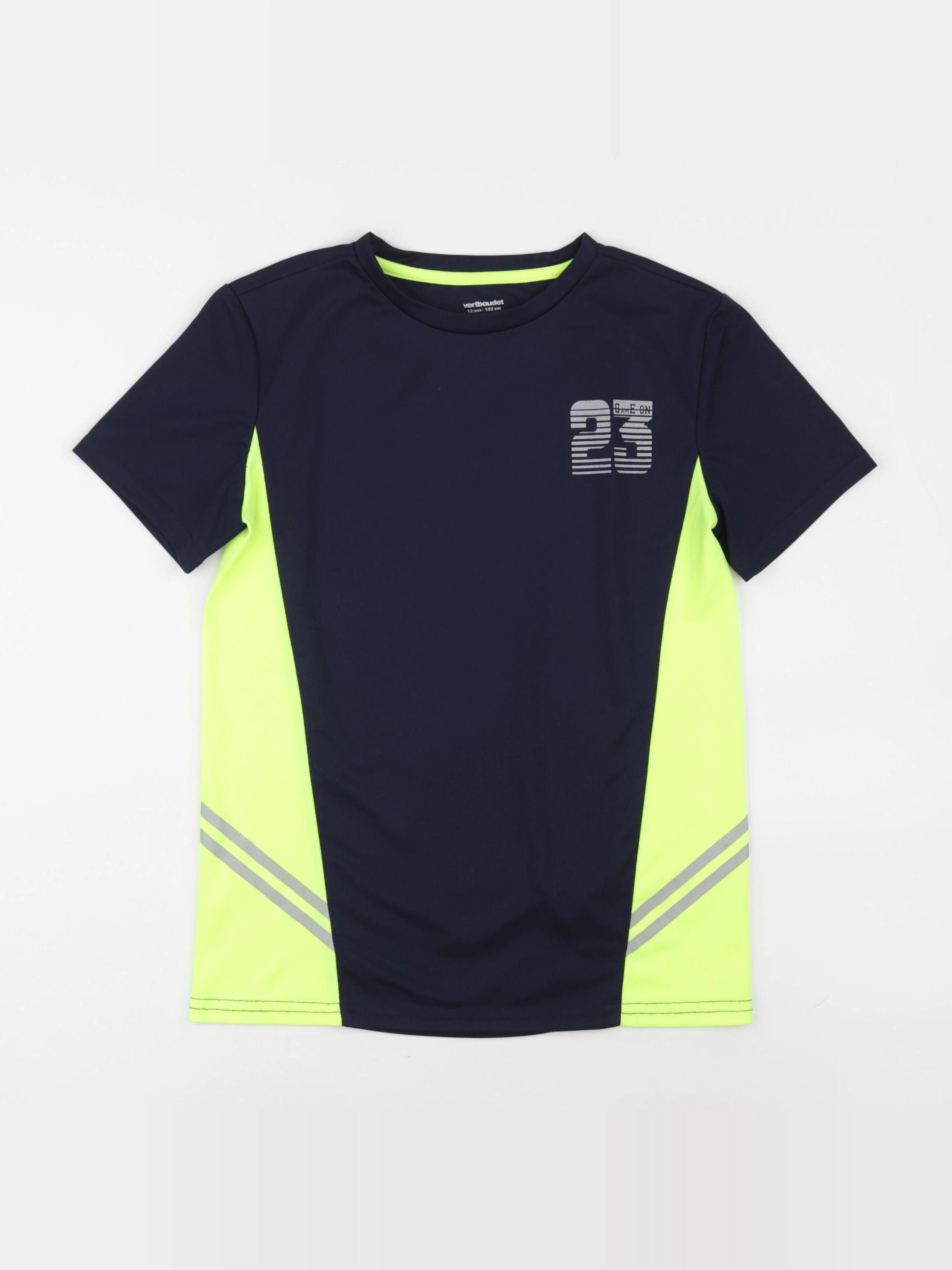 Vertbaudet - tee-shirt de sport bleu - 12 ans