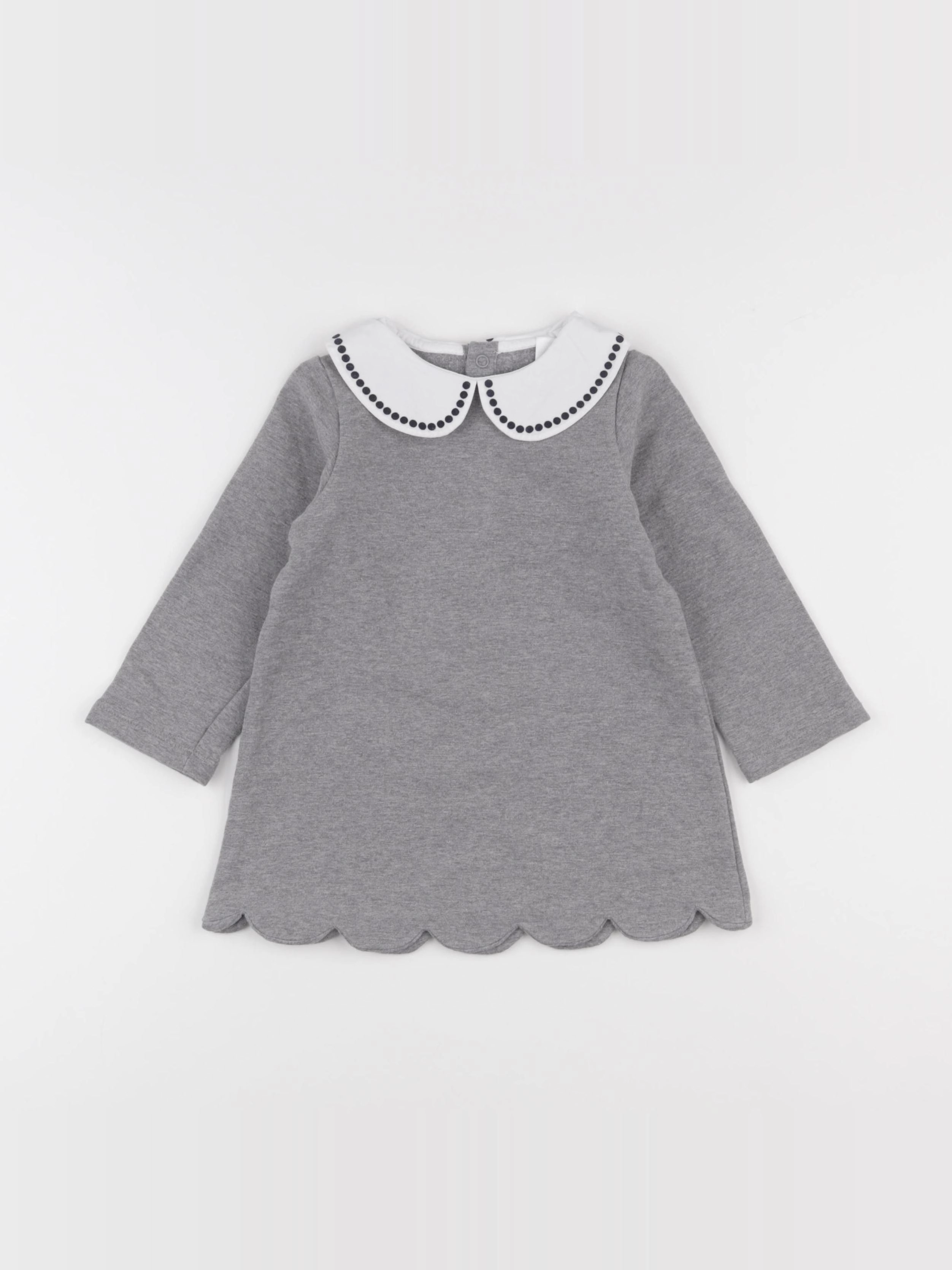 Jacadi - robe gris - 24 mois