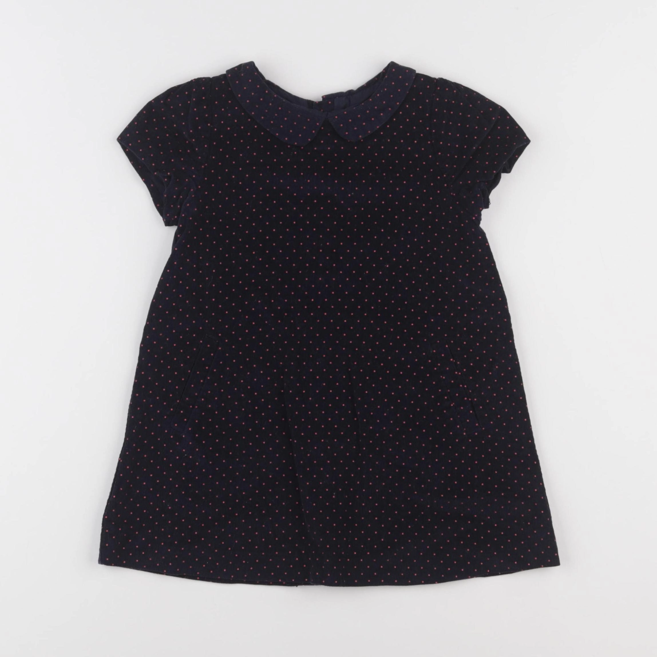 Jacadi - robe bleu - 24 mois