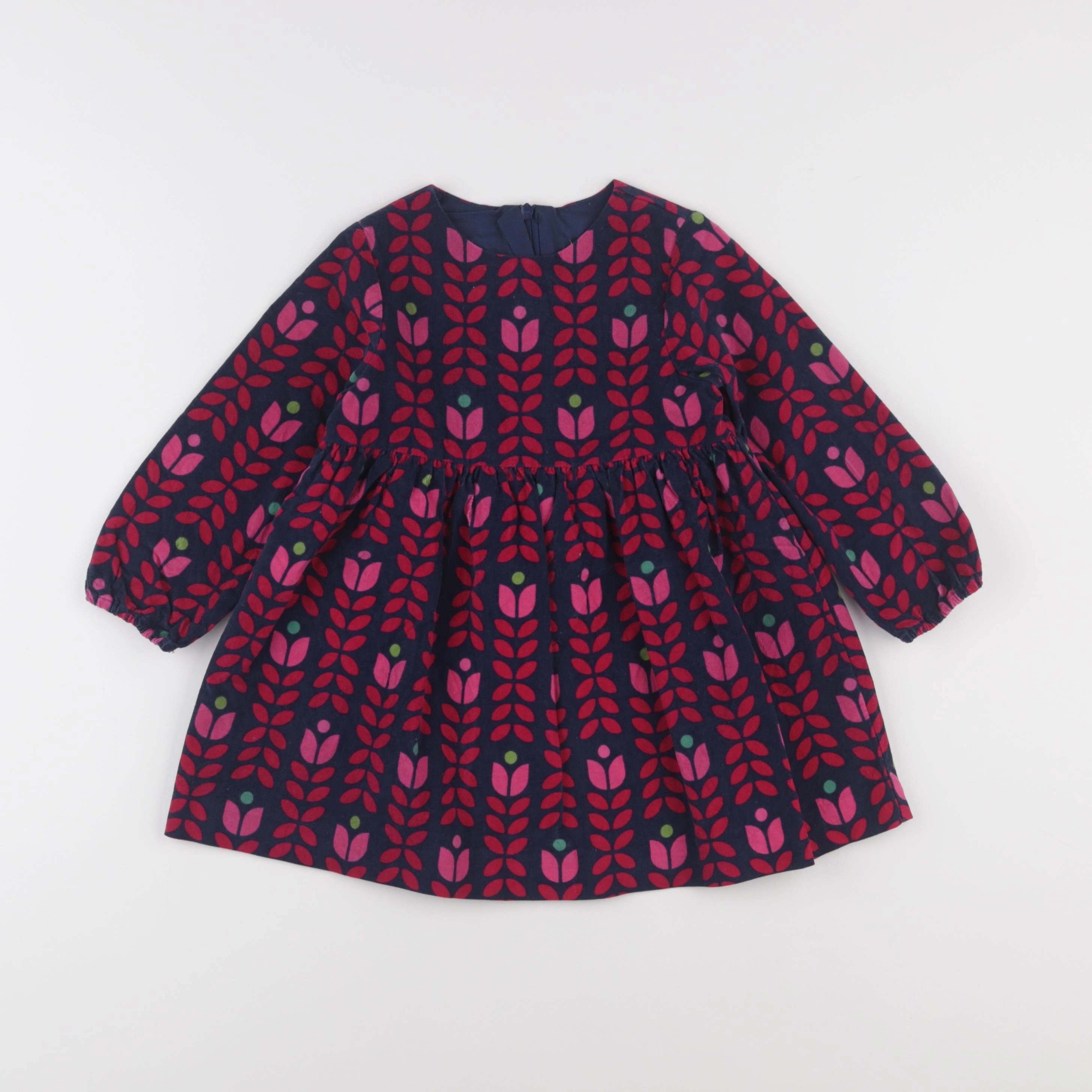 Jacadi - robe bleu, rose - 36 mois