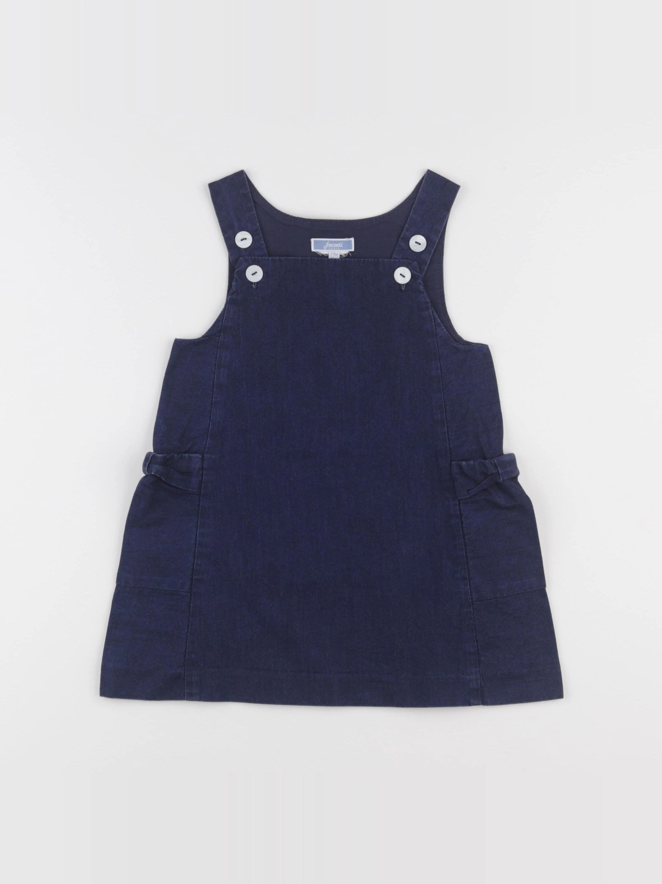 Jacadi - robe bleu - 24 mois
