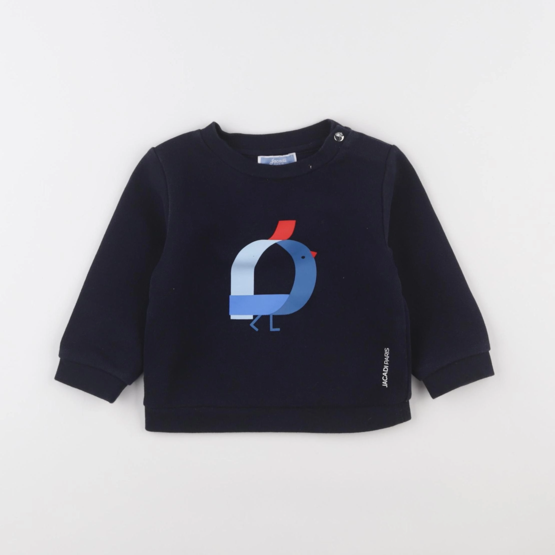 Jacadi - sweat bleu - 18 mois