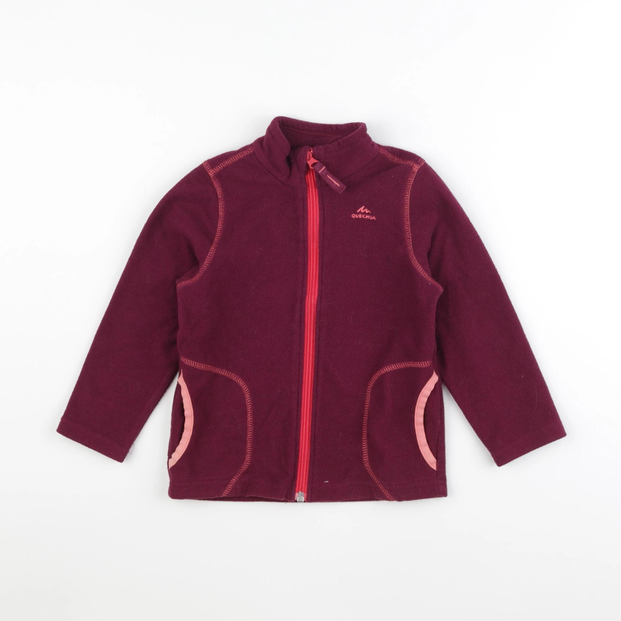 Decathlon ski - polaire violet - 3/4 ans