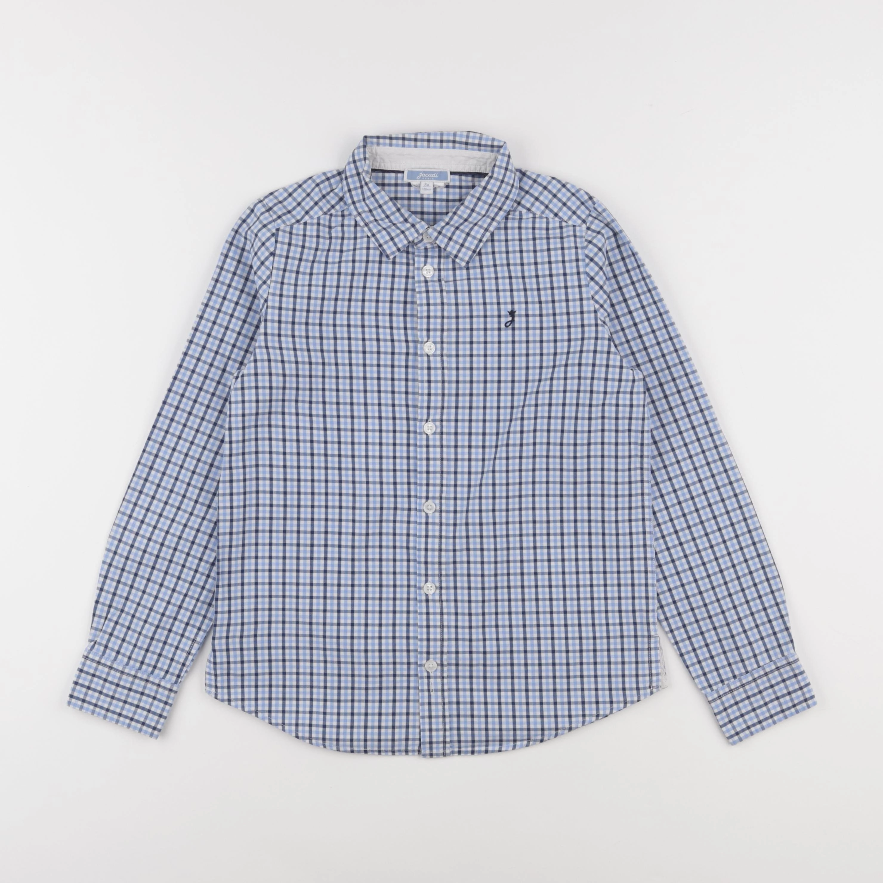 Jacadi - chemise bleu - 8 ans