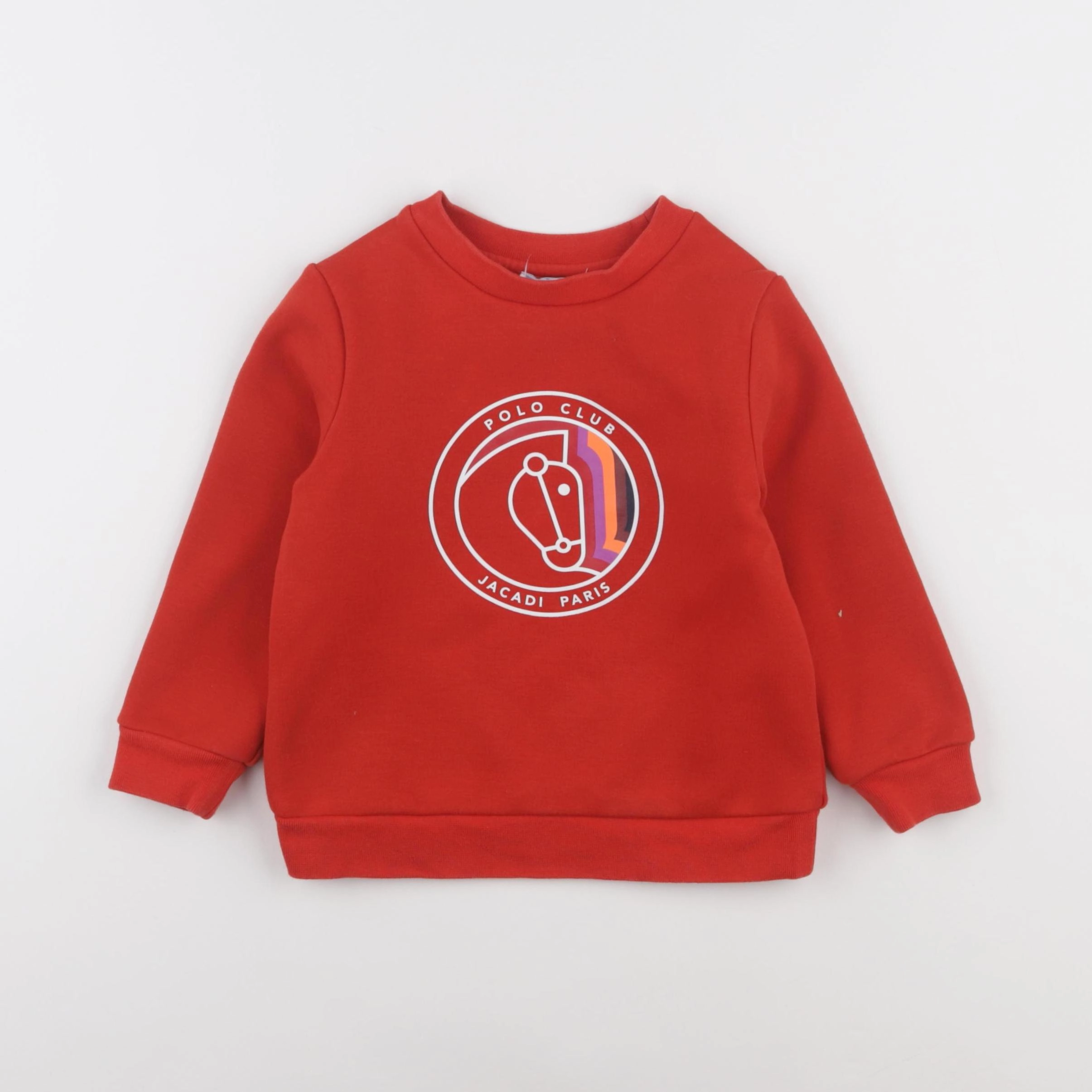 Jacadi - sweat rouge - 3 ans