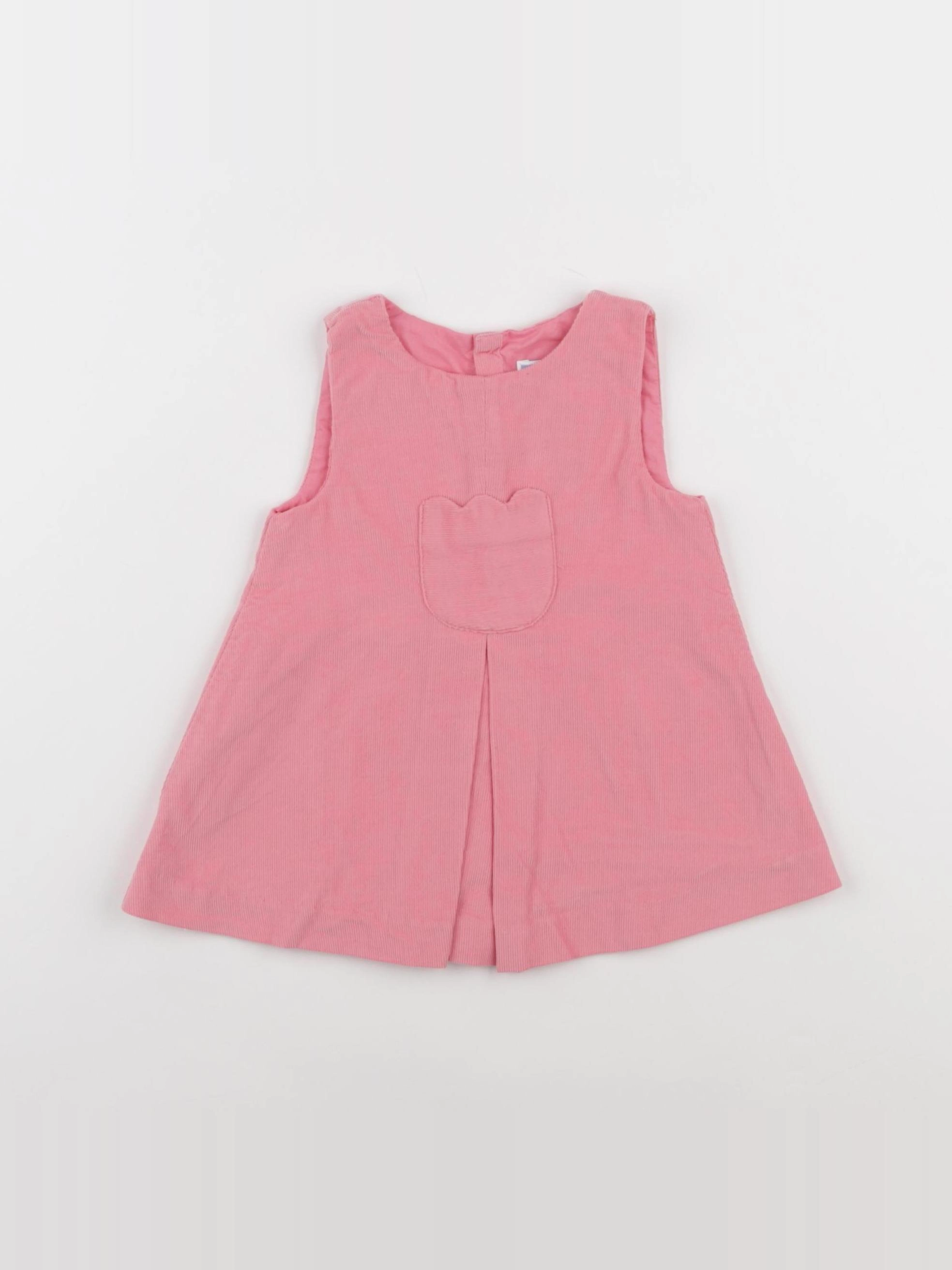 Jacadi - robe rose - 6 mois