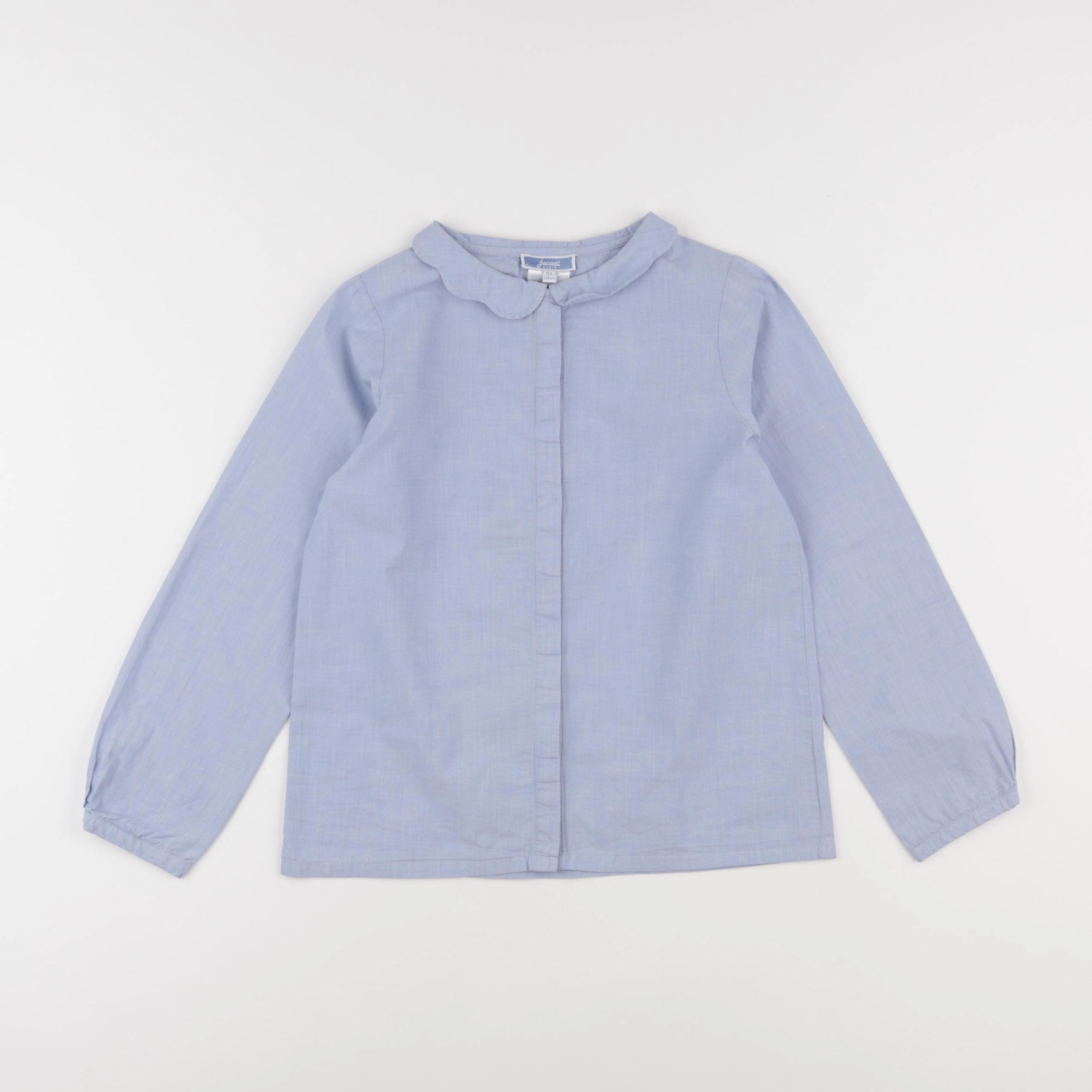 Jacadi - chemise bleu - 8 ans
