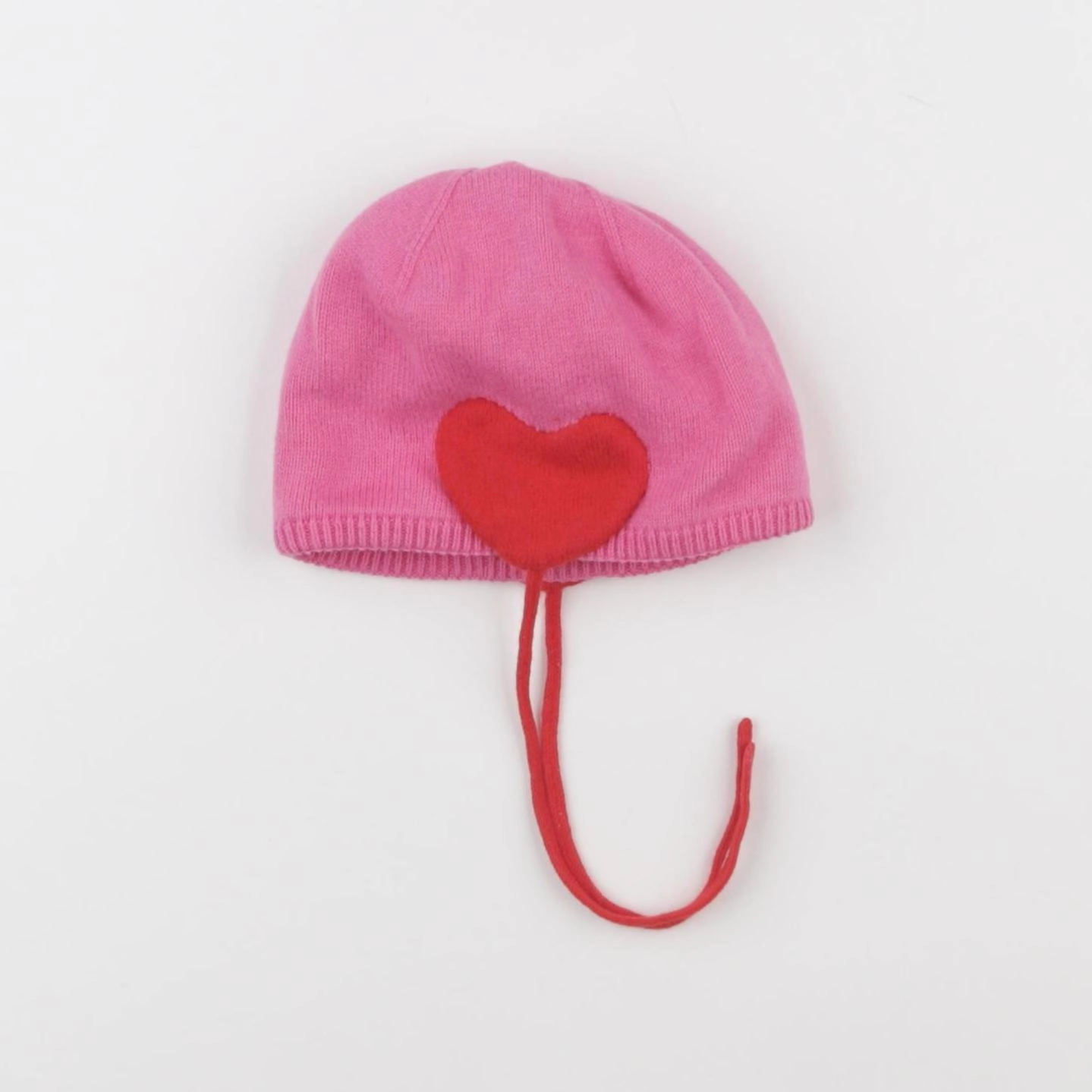 Jacadi - bonnet rose - 6 mois