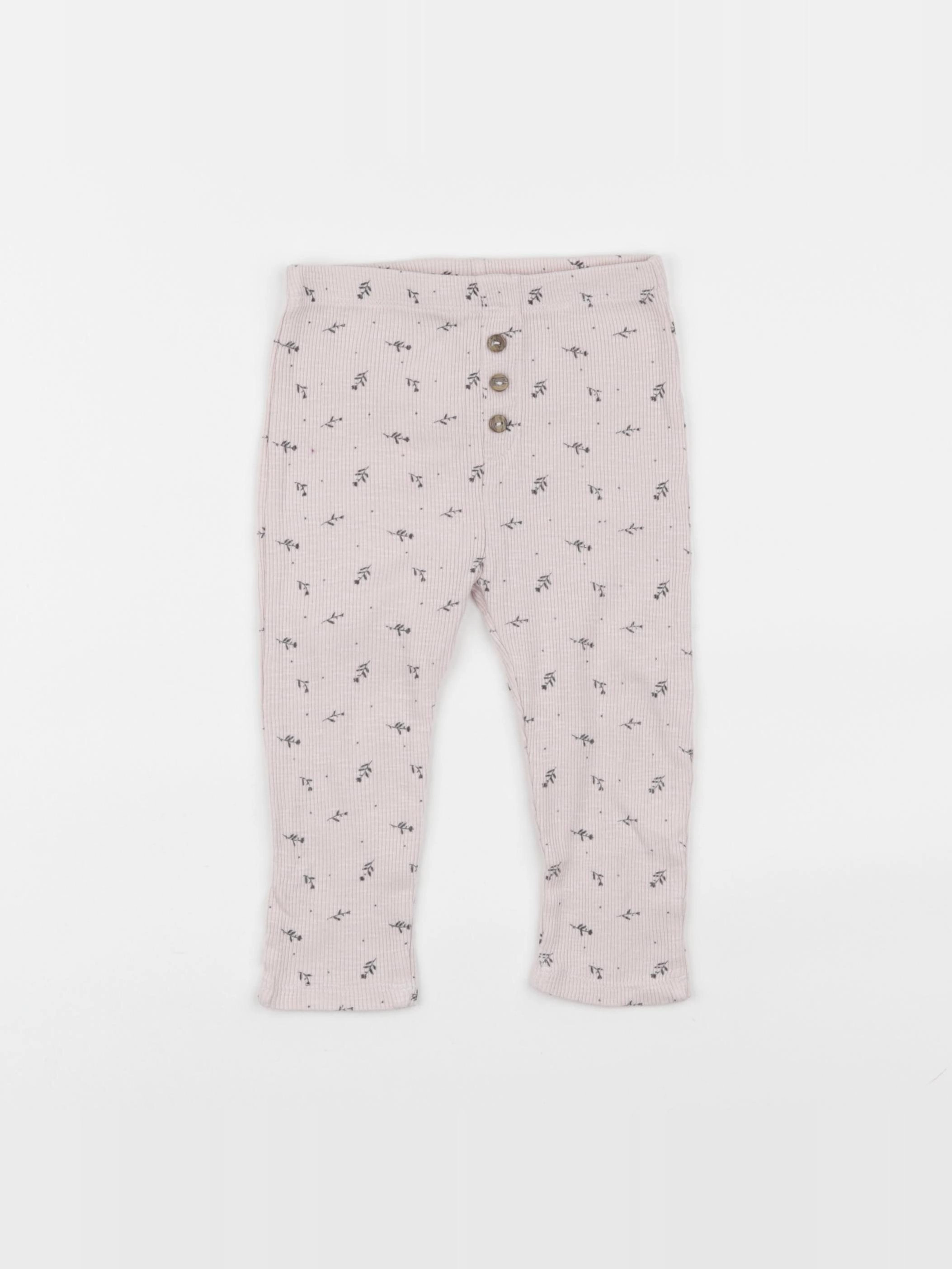 Vertbaudet - legging rose - 18 mois