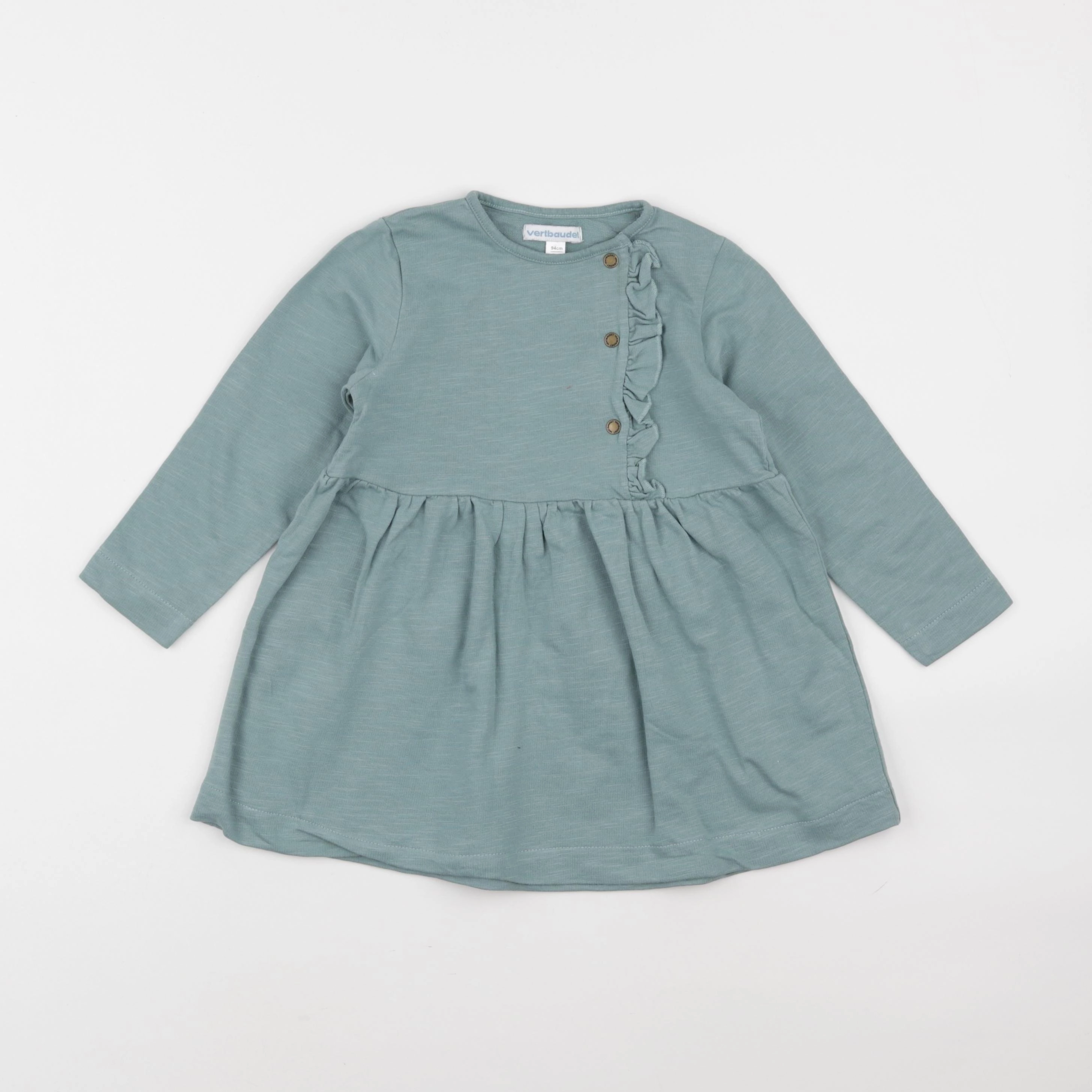 Vertbaudet - robe bleu - 36 mois