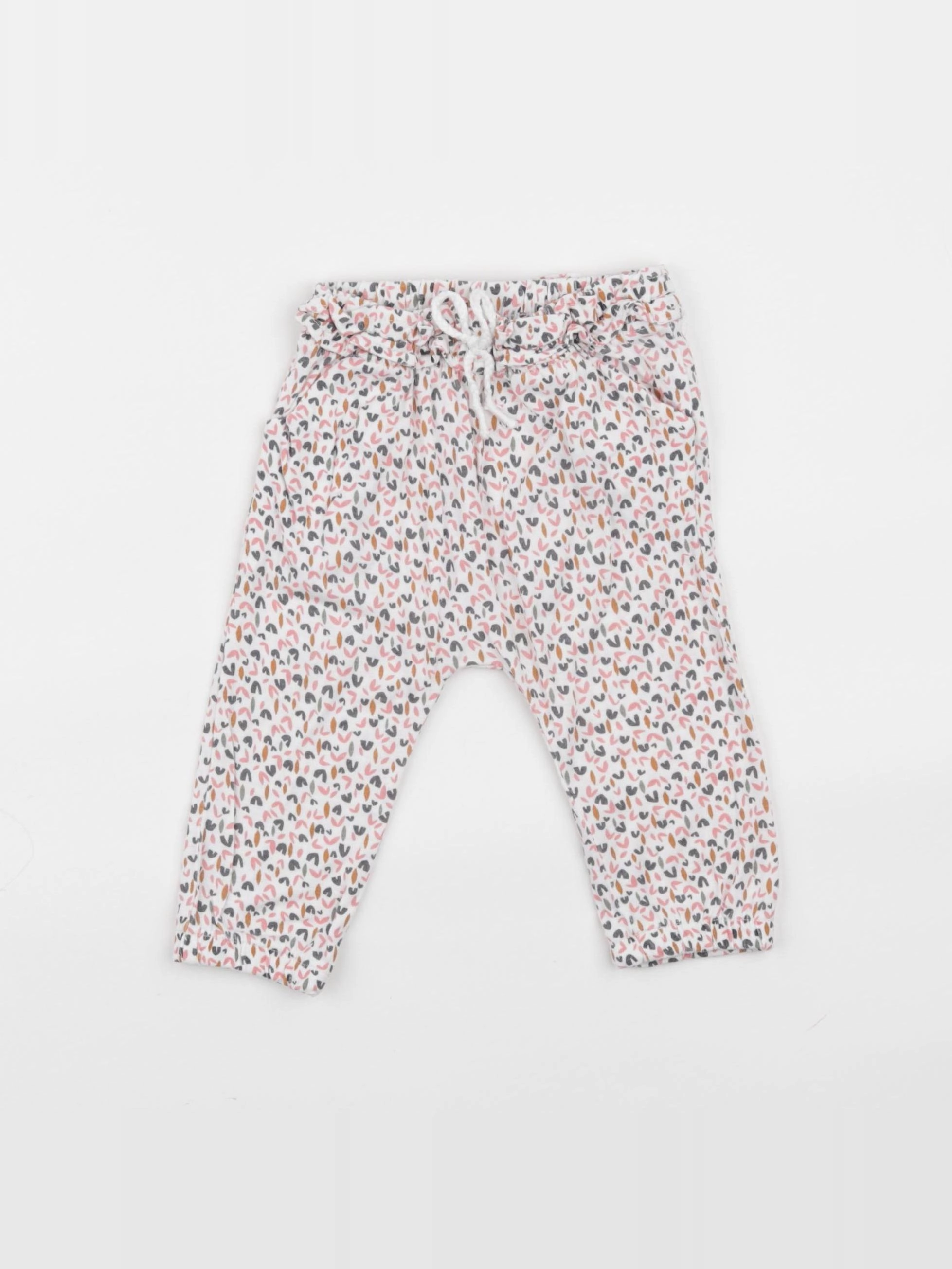 Vertbaudet - pantalon multicolore - 12 mois